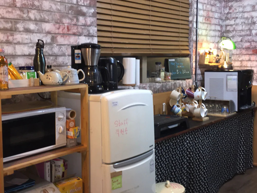 Backpackers in Jeju City Center