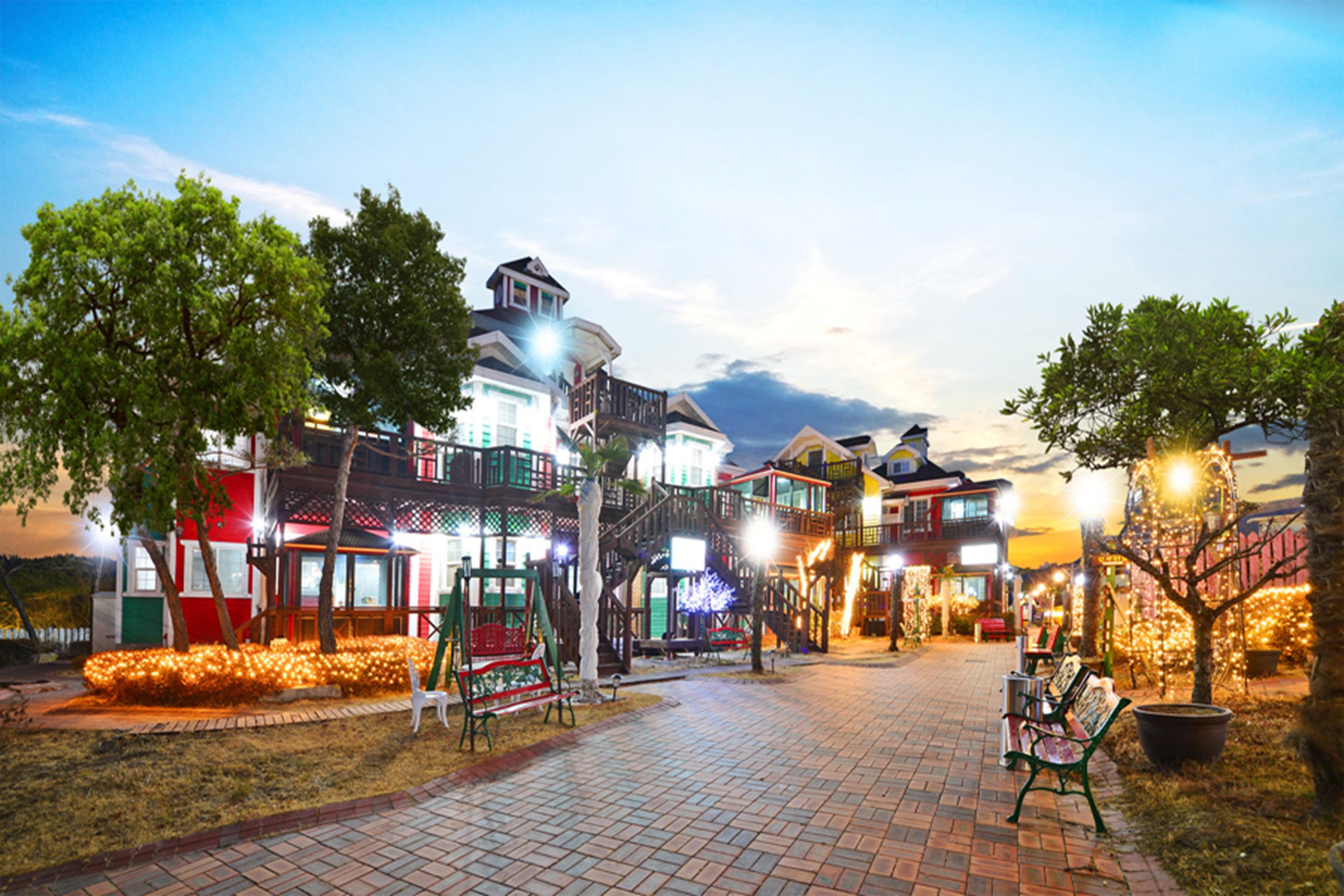 Gyeongju Euro Vill Spa Pension