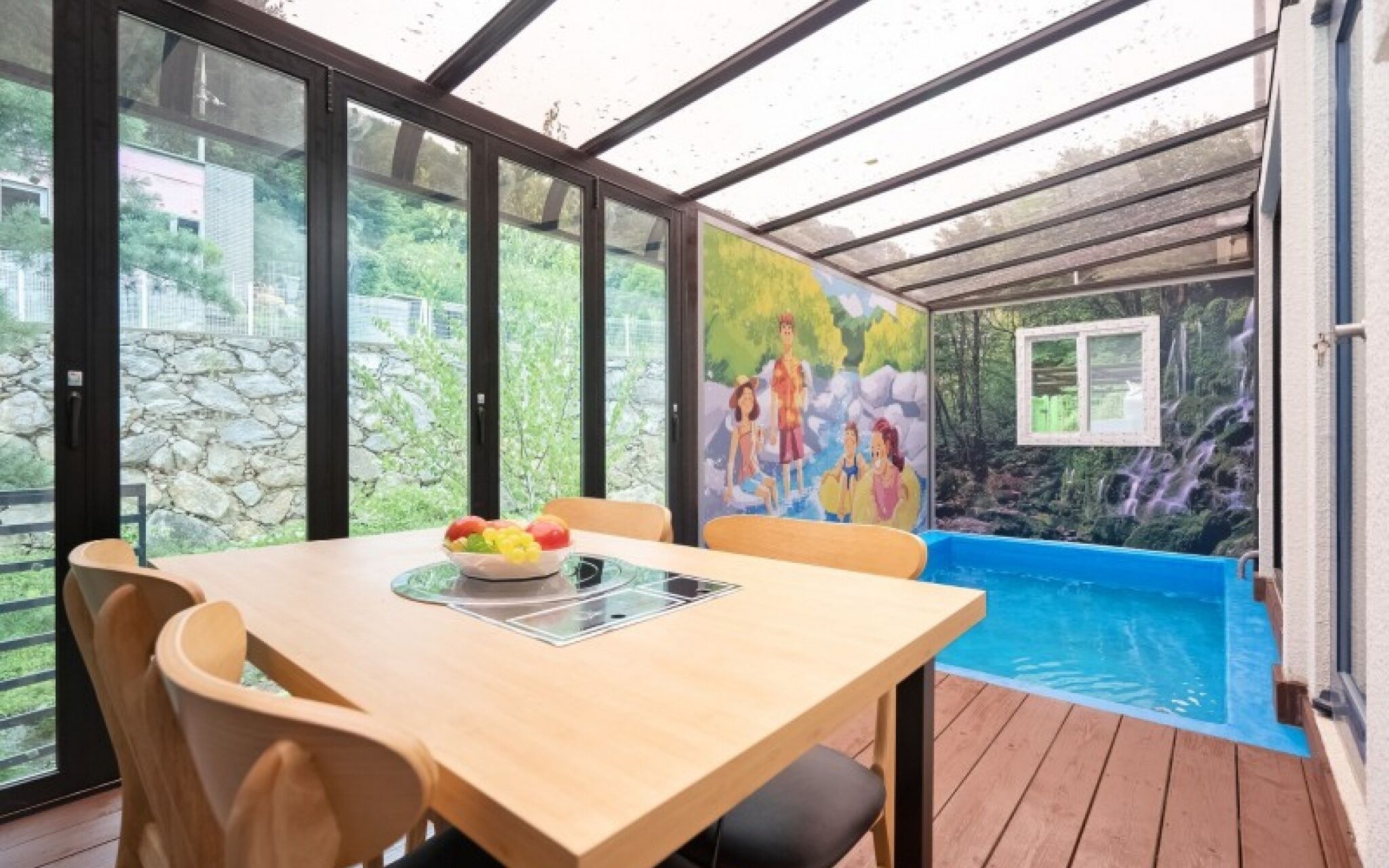 Yangpyeong Chorokbam Pool Villa Pension