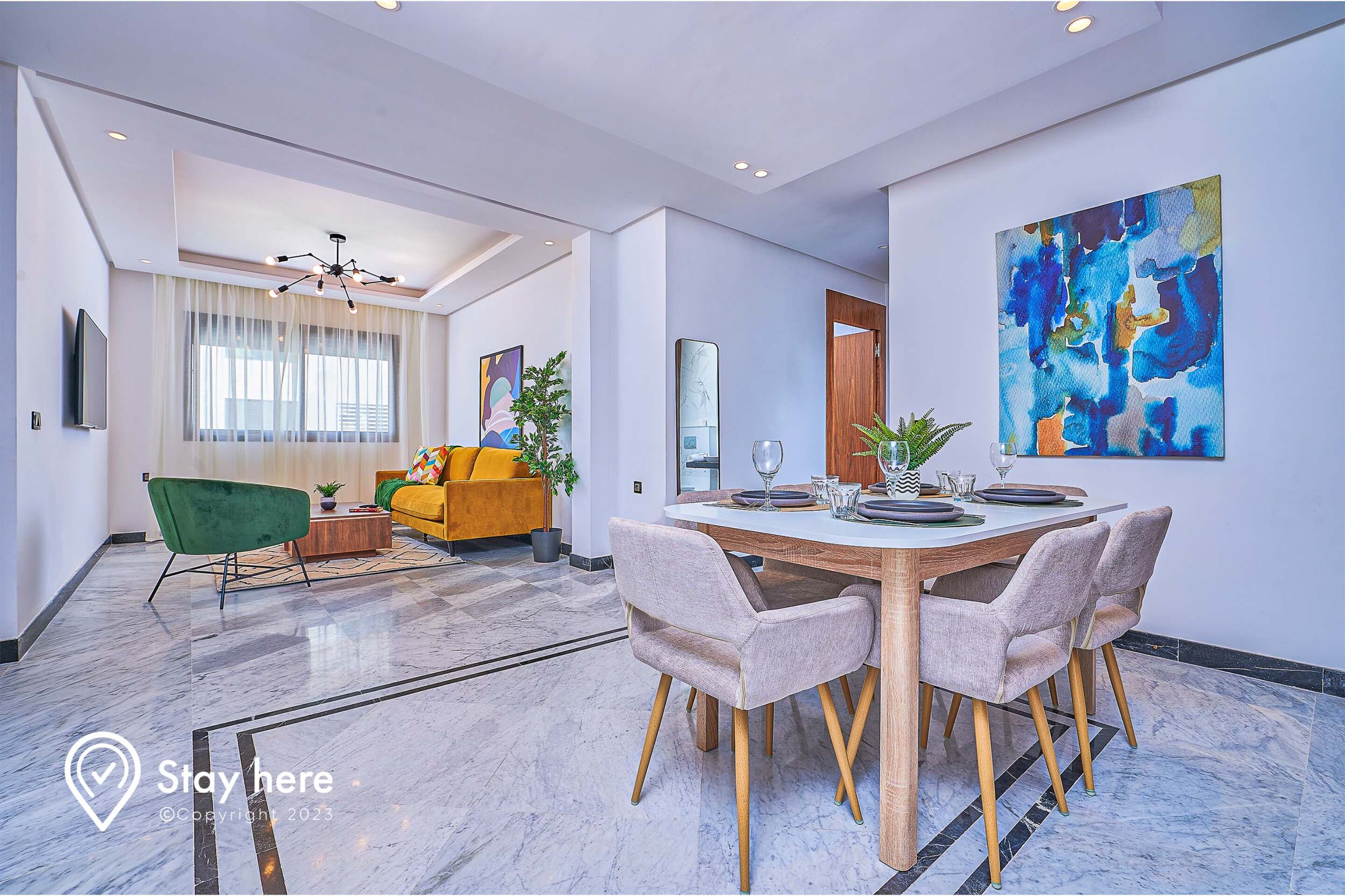 Stayhere Rabat - Hay Riad - Sophisticated Residence