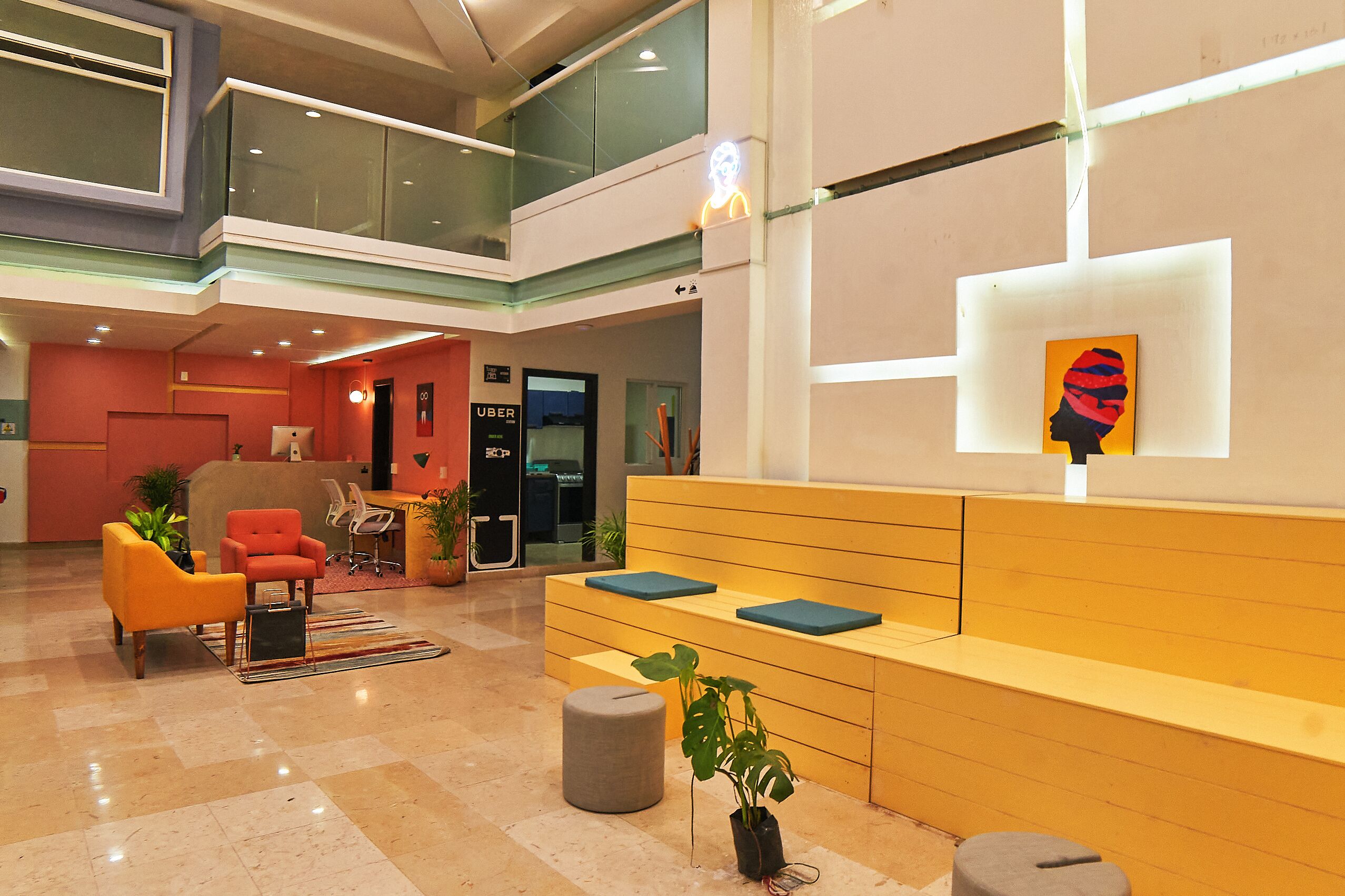 Nora Hotel & Co living