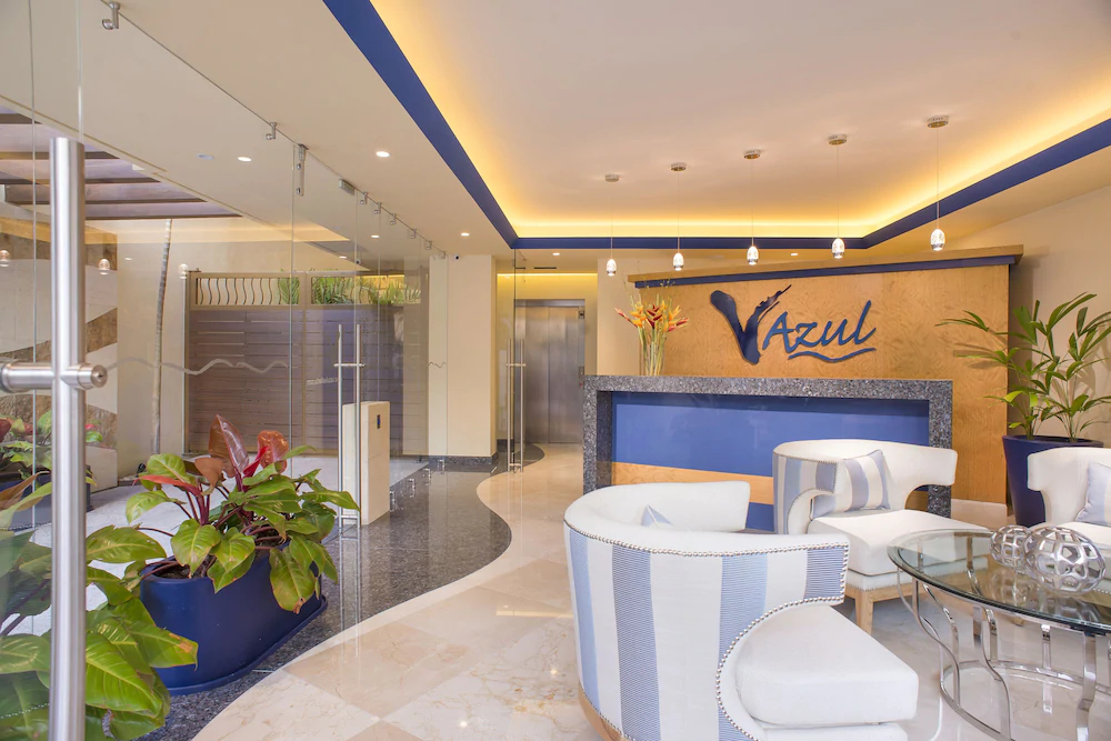 V Azul
