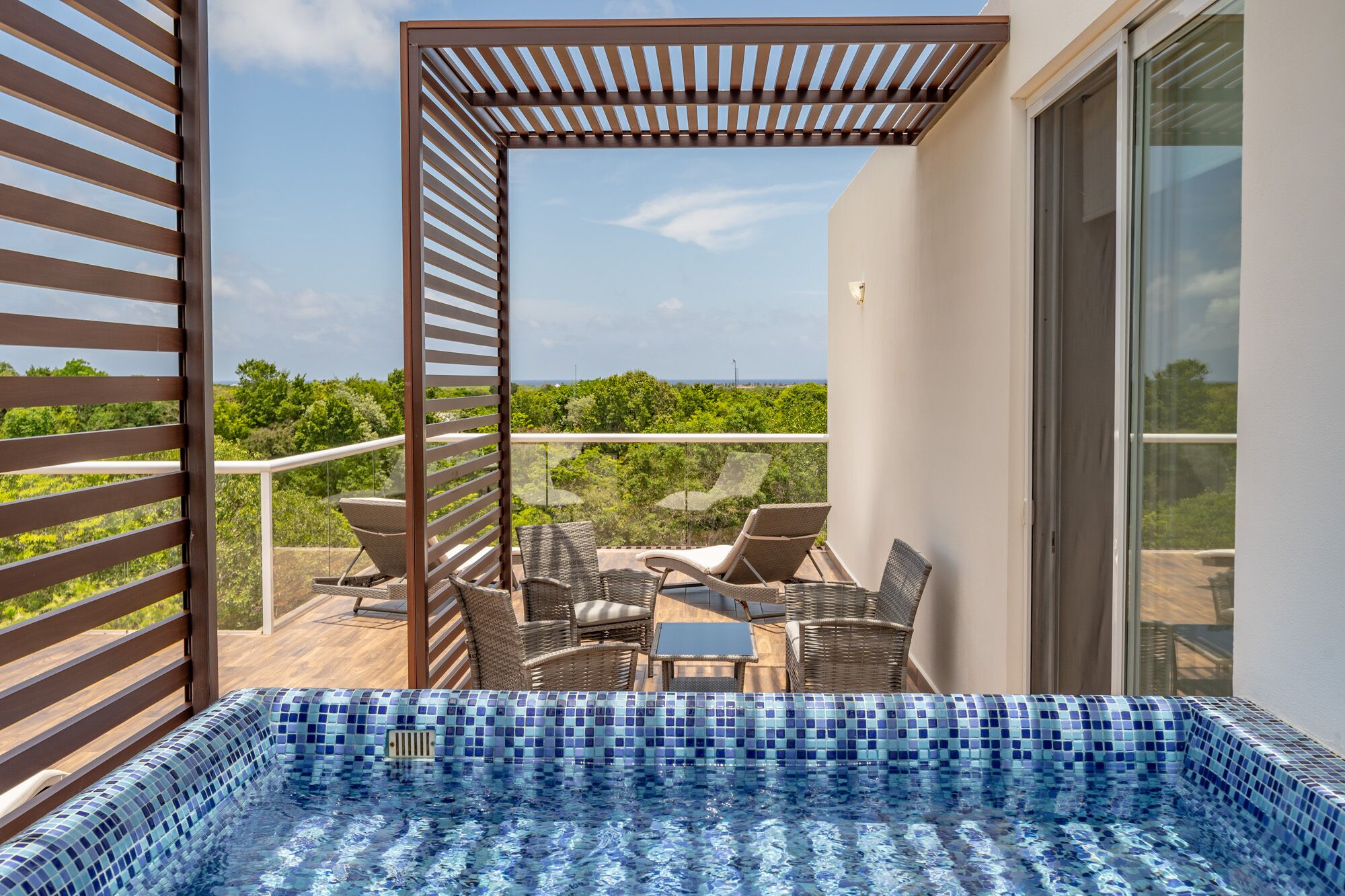 Luxury Ocean View Penthouse Riviera Maya