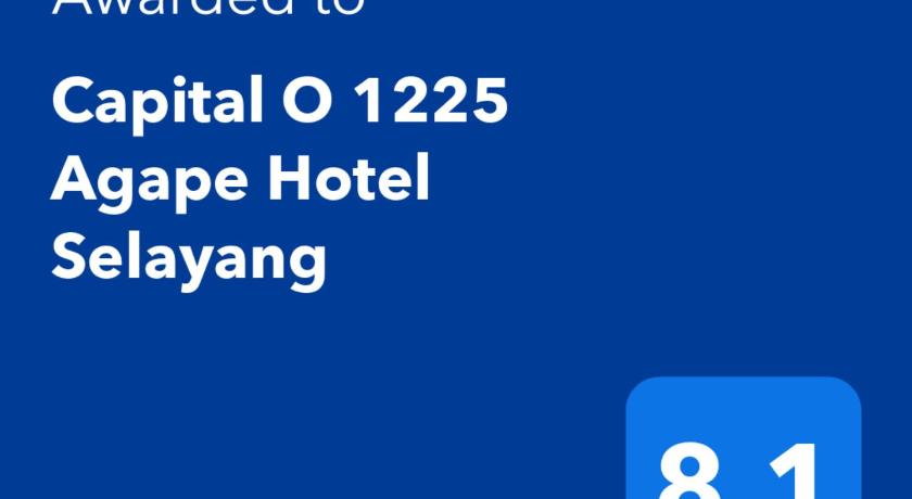 Capital O 1225 Agape Hotel Selayang