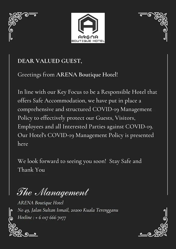 Arena Boutique Hotel Kuala Terengganu