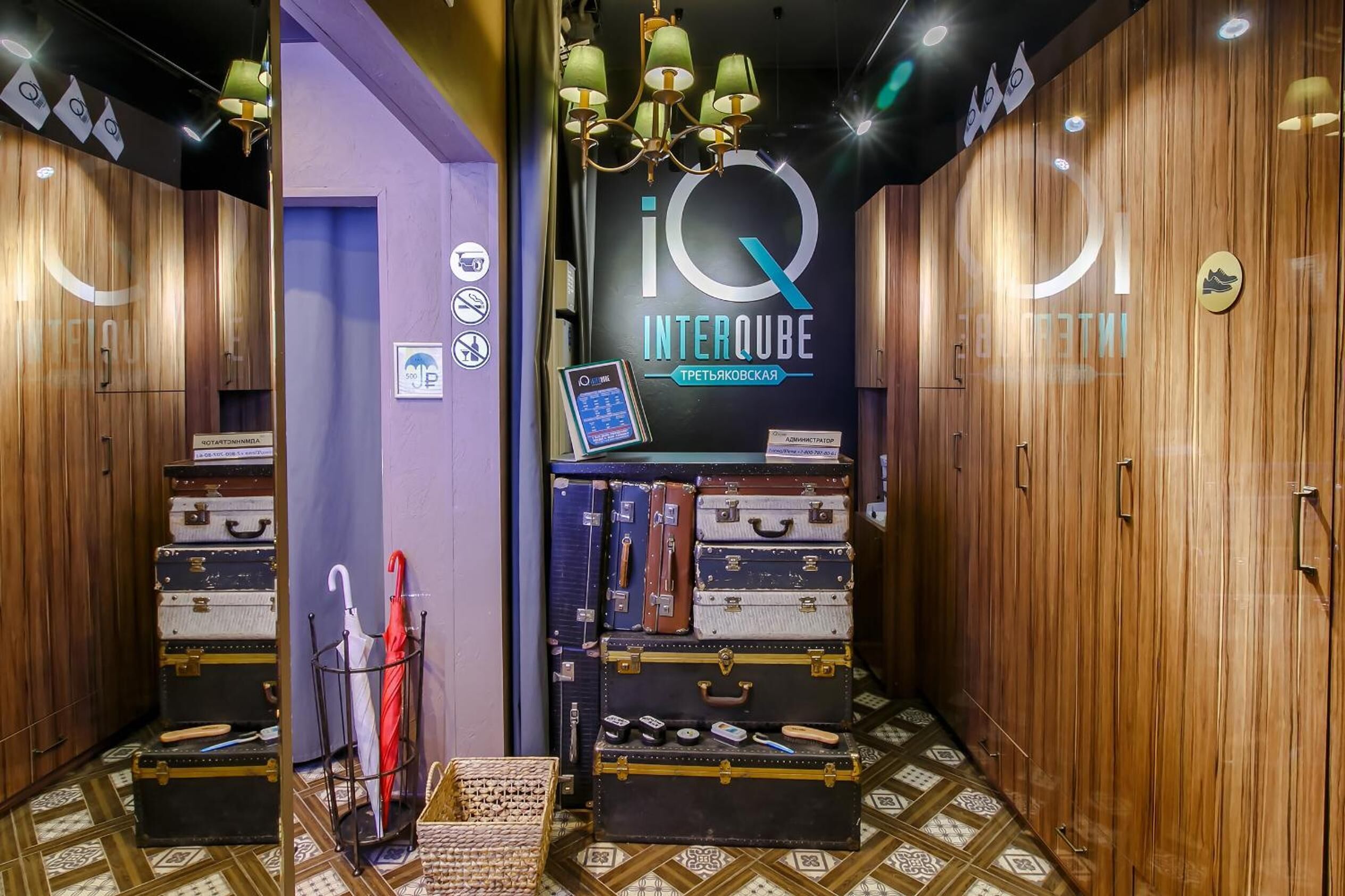 Capsule Hotel InterQUBE Tretyakovskaya