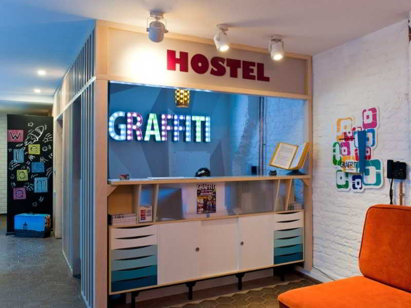 Hostel Friends Graffiti