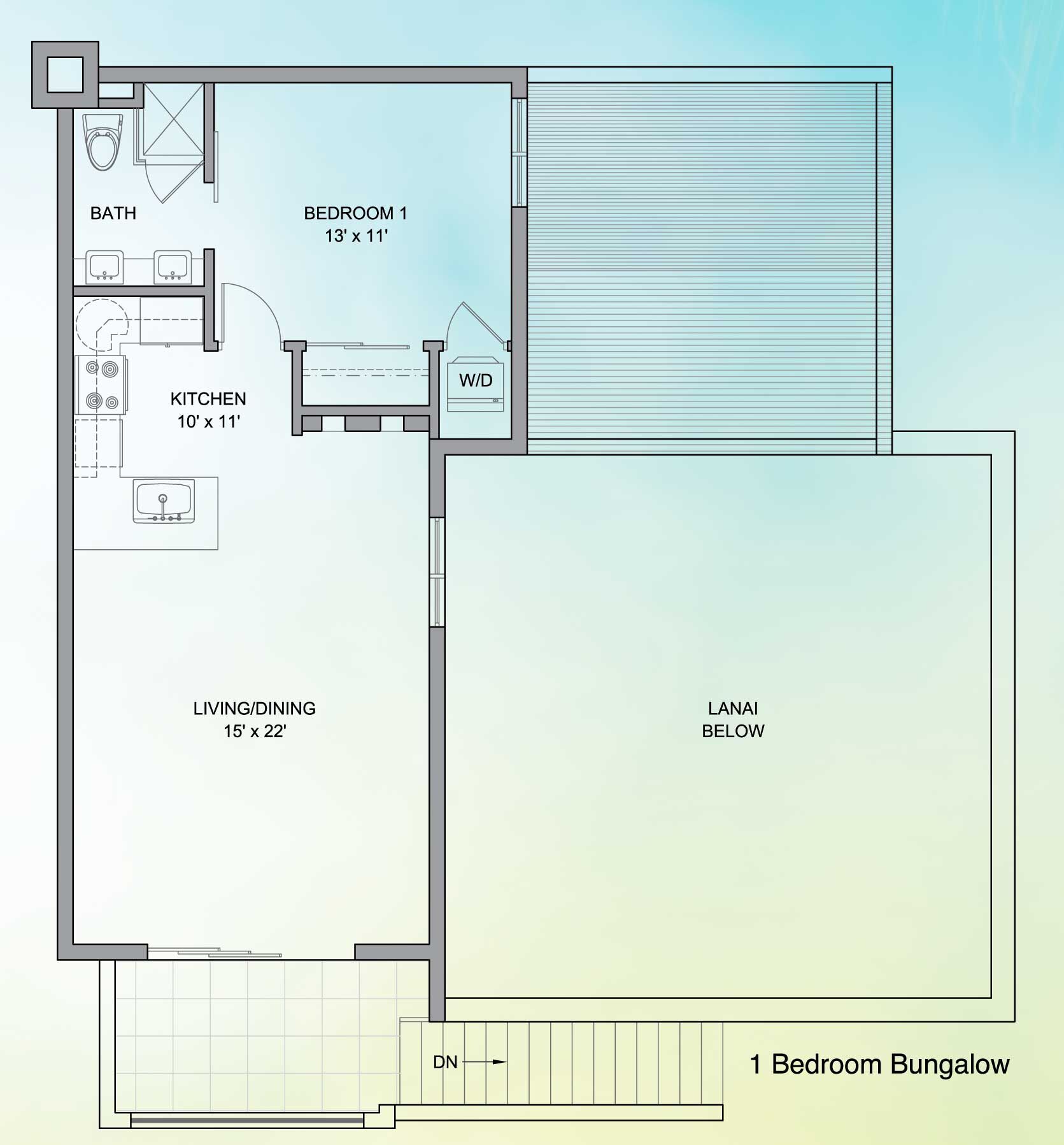 Bungalows at Windsong on The Reef