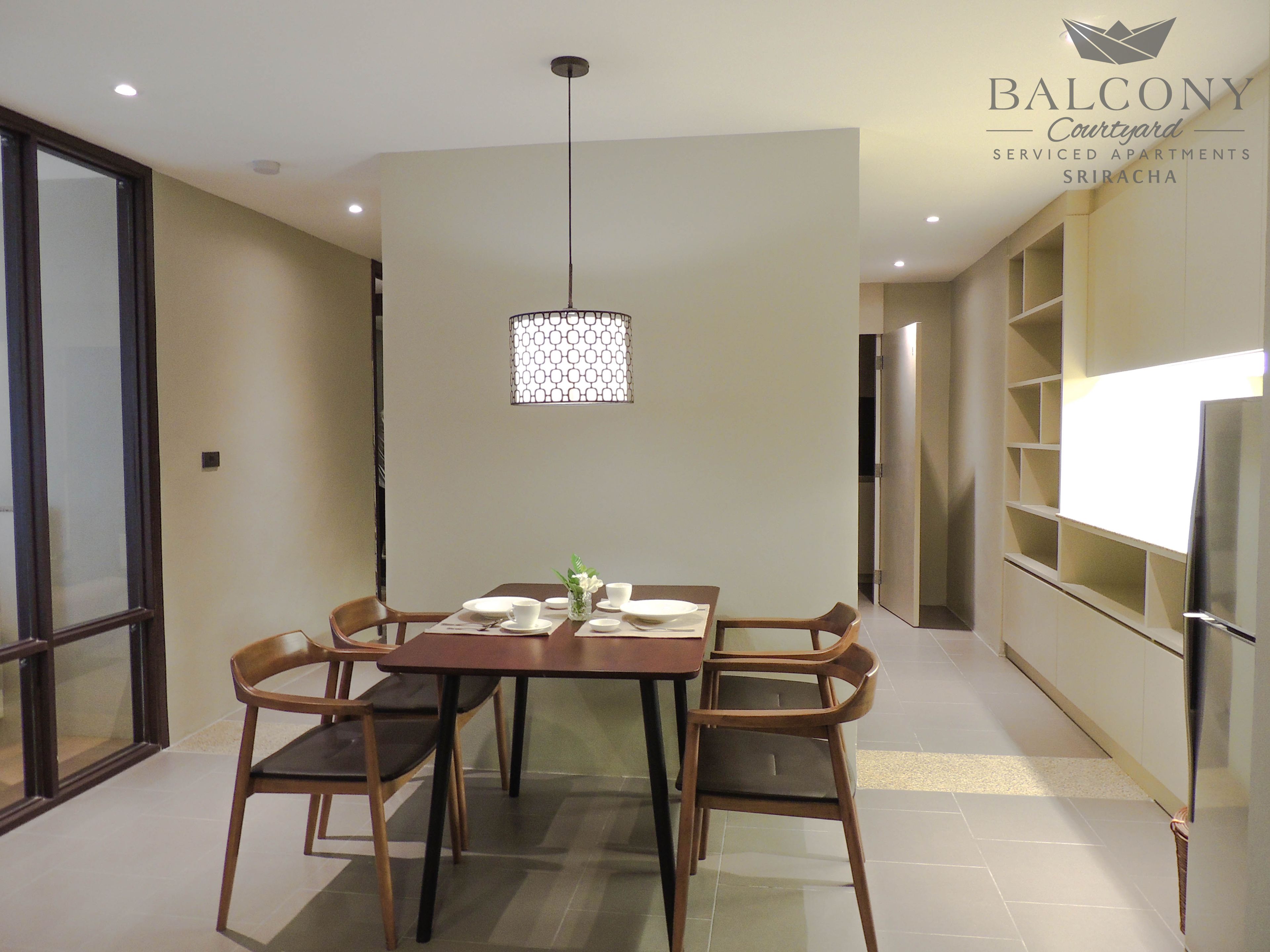 Balcony Courtyard Si Racha Hotel & Serviced Apartments