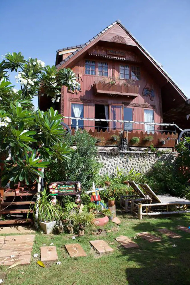 Happy House On The Beach