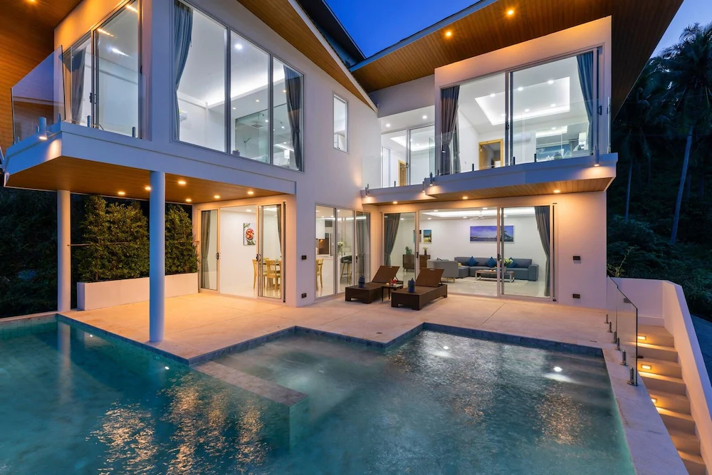 Emerald Villa Chaweng Noi Sea View & Pool