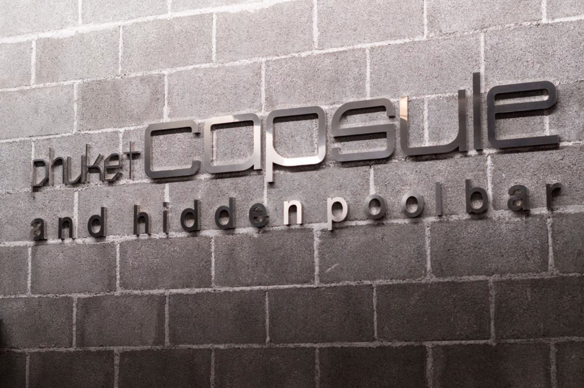 Phuket Capsule Hiden Pool Bar