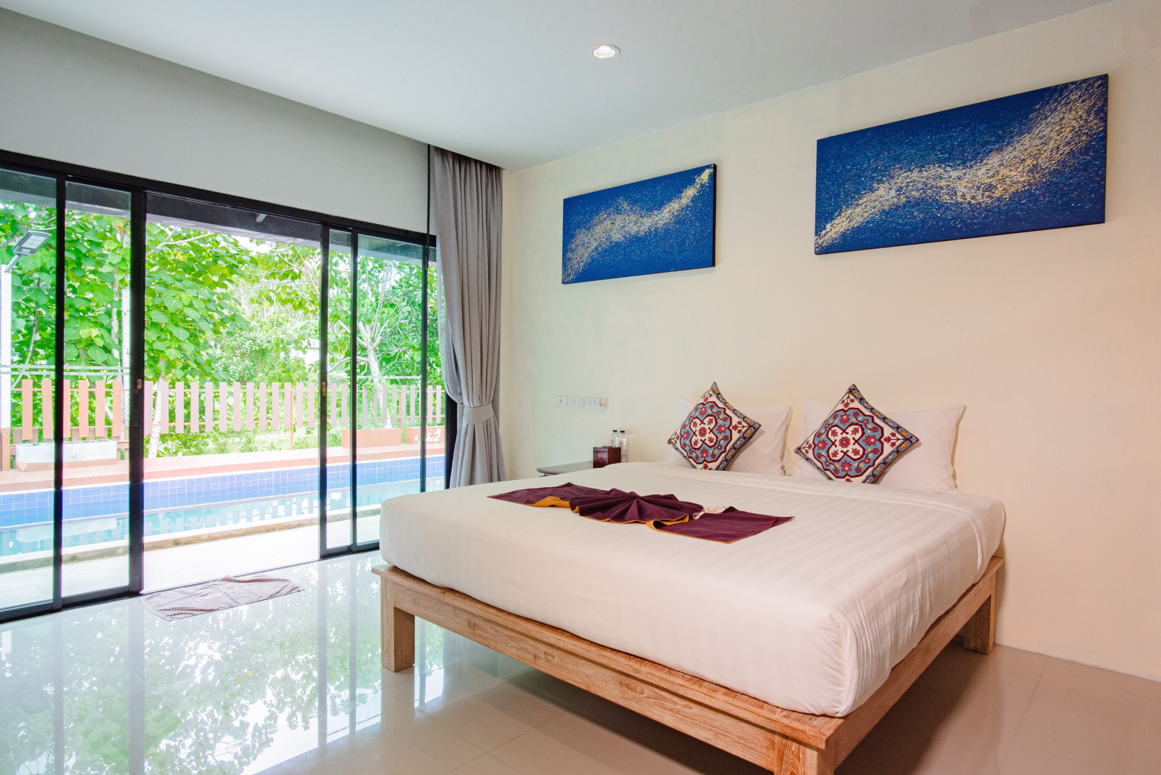 Colorful Pool Villa