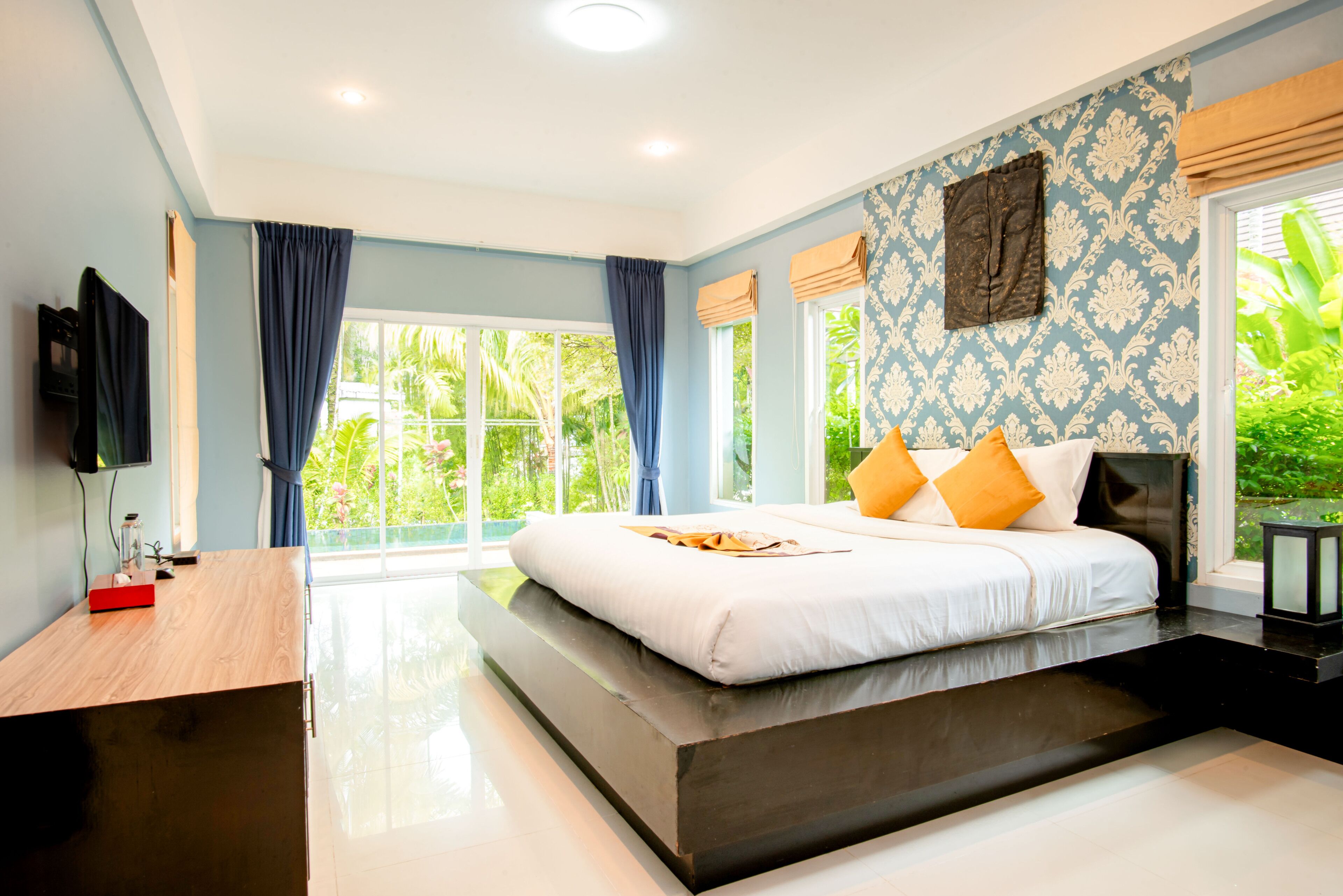 Colorful Pool Villa