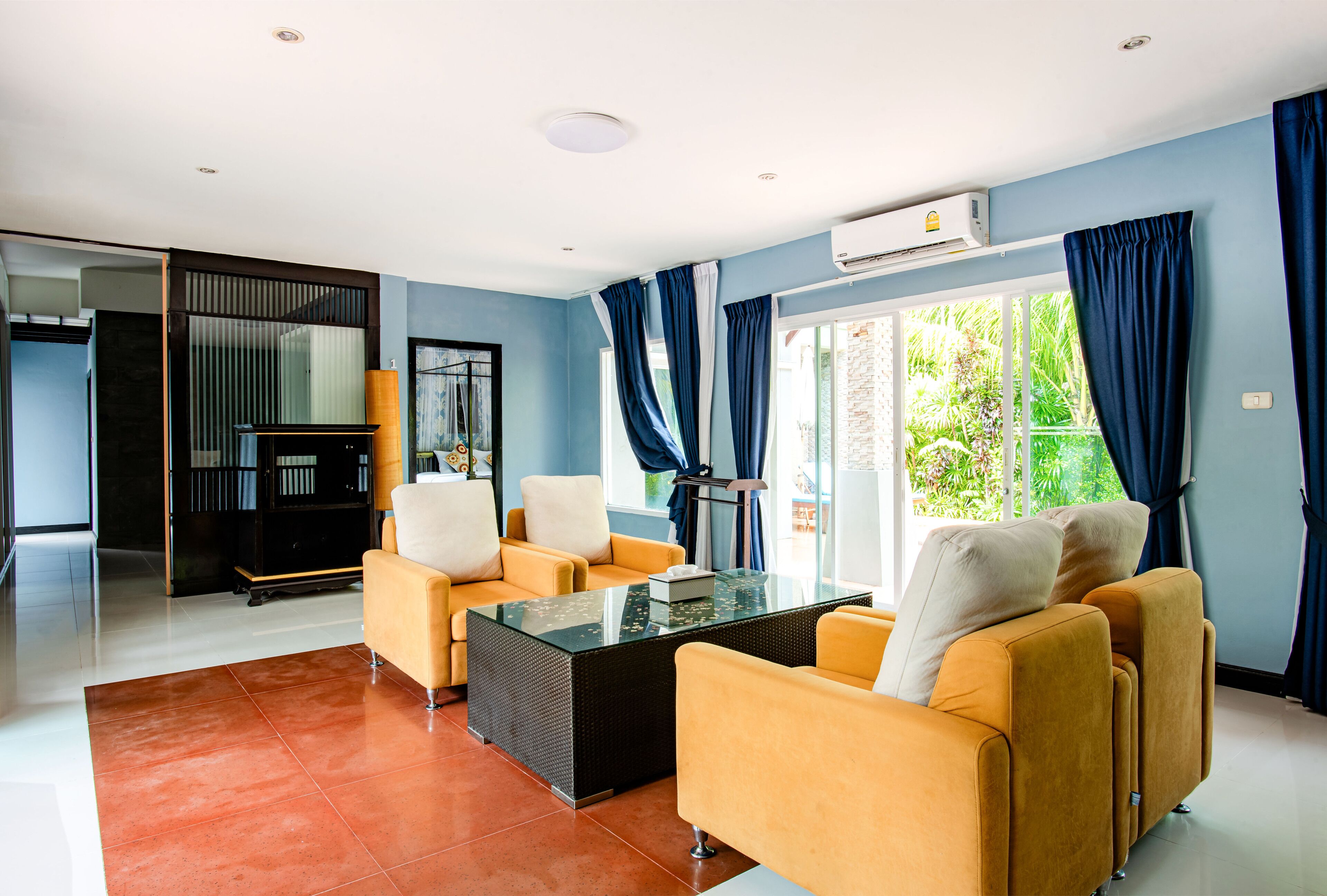 Colorful Pool Villa