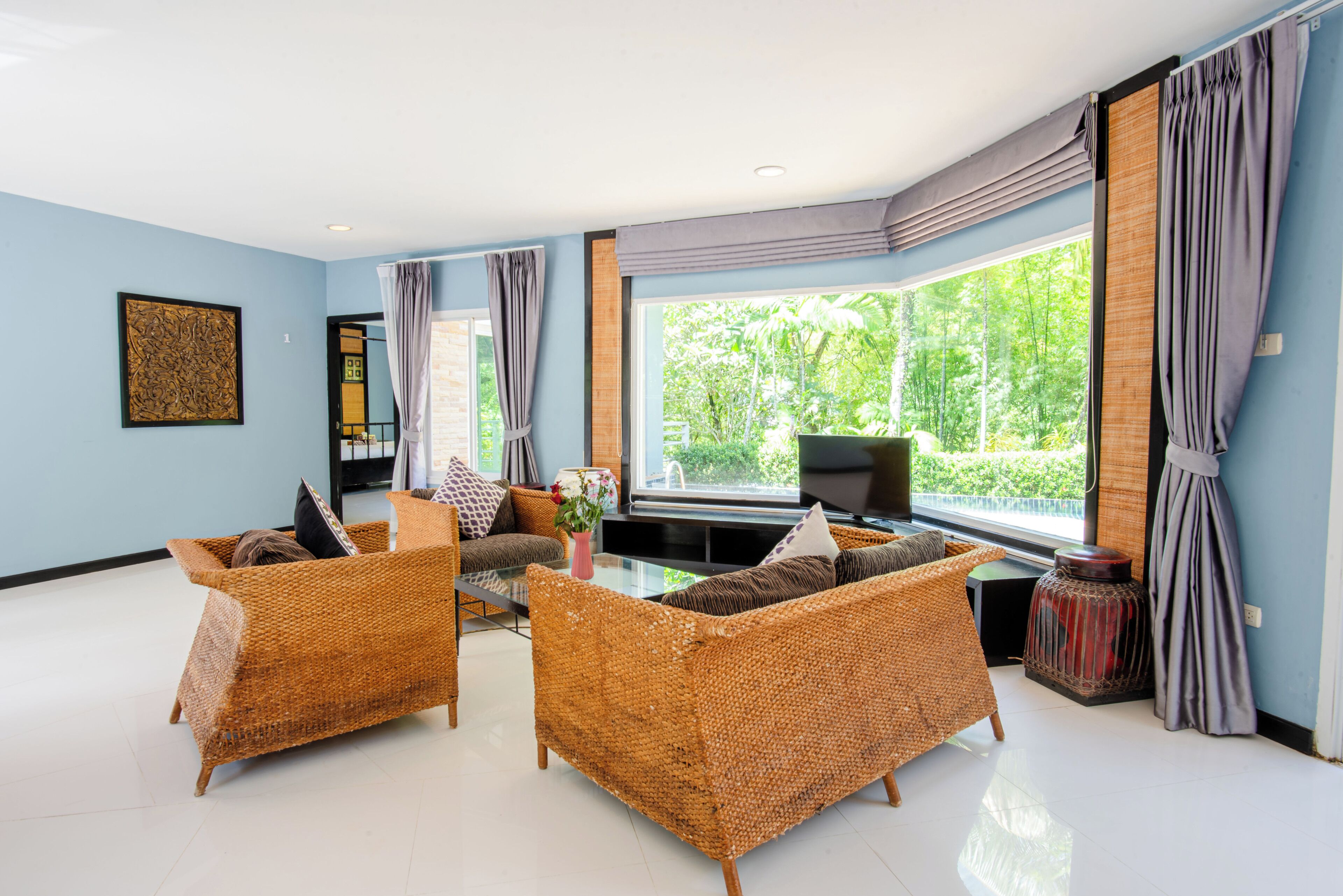 Colorful Pool Villa