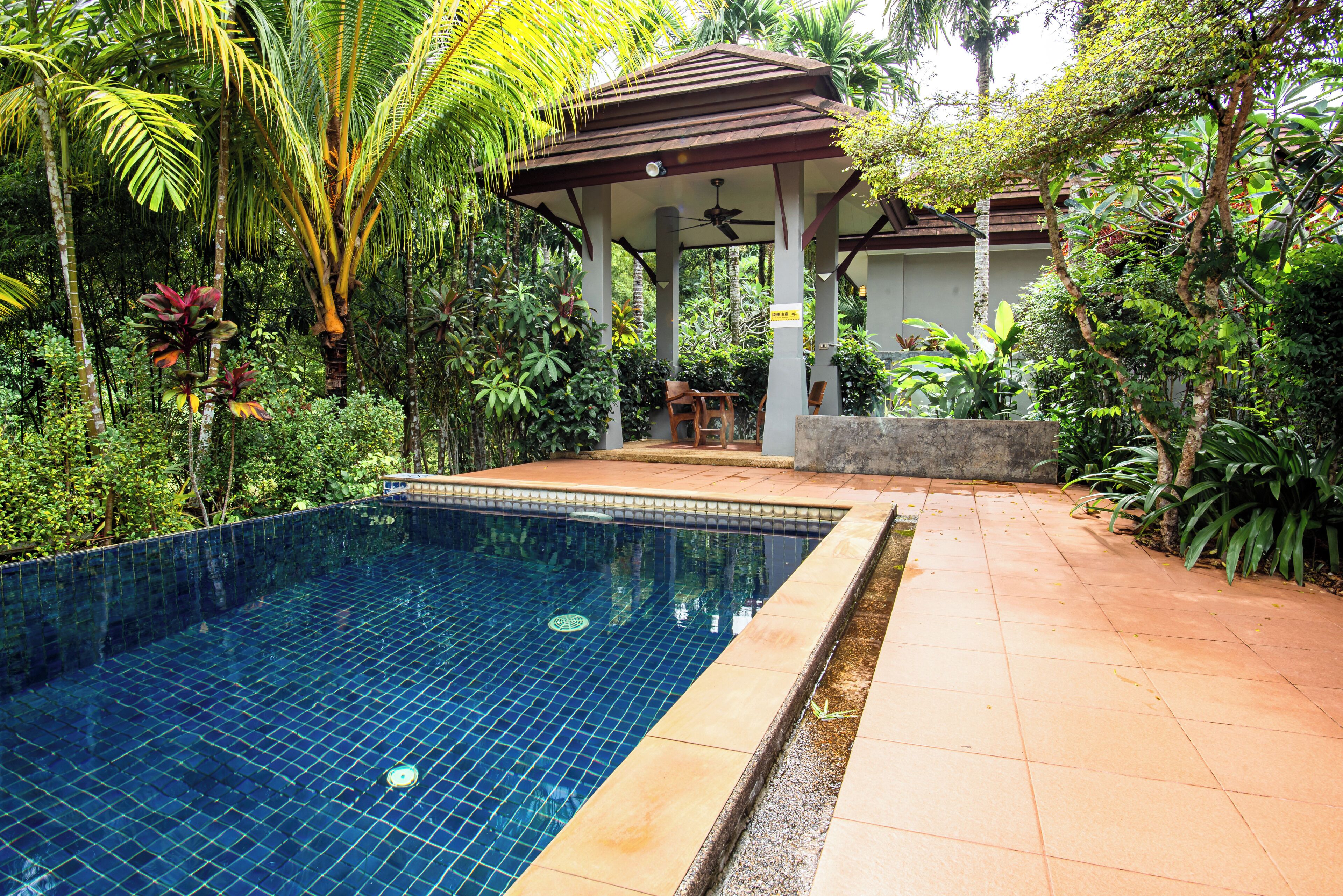 Colorful Pool Villa