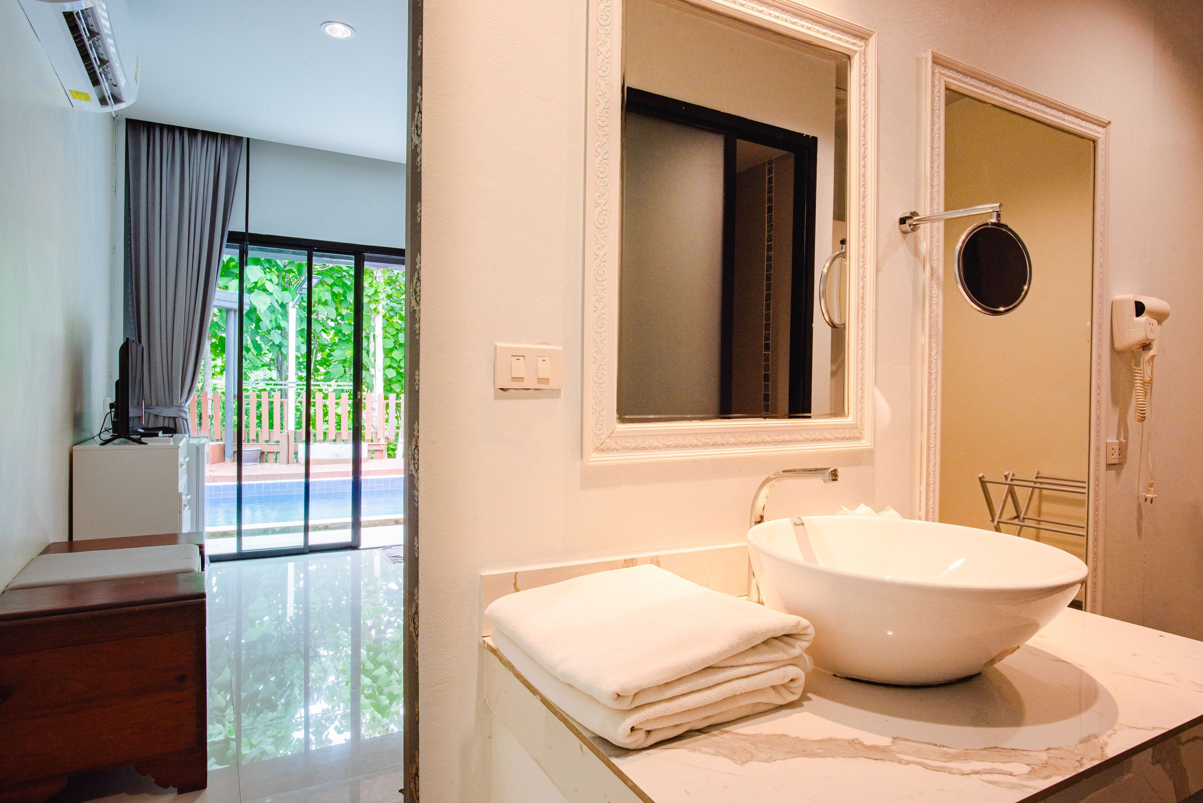 Colorful Pool Villa