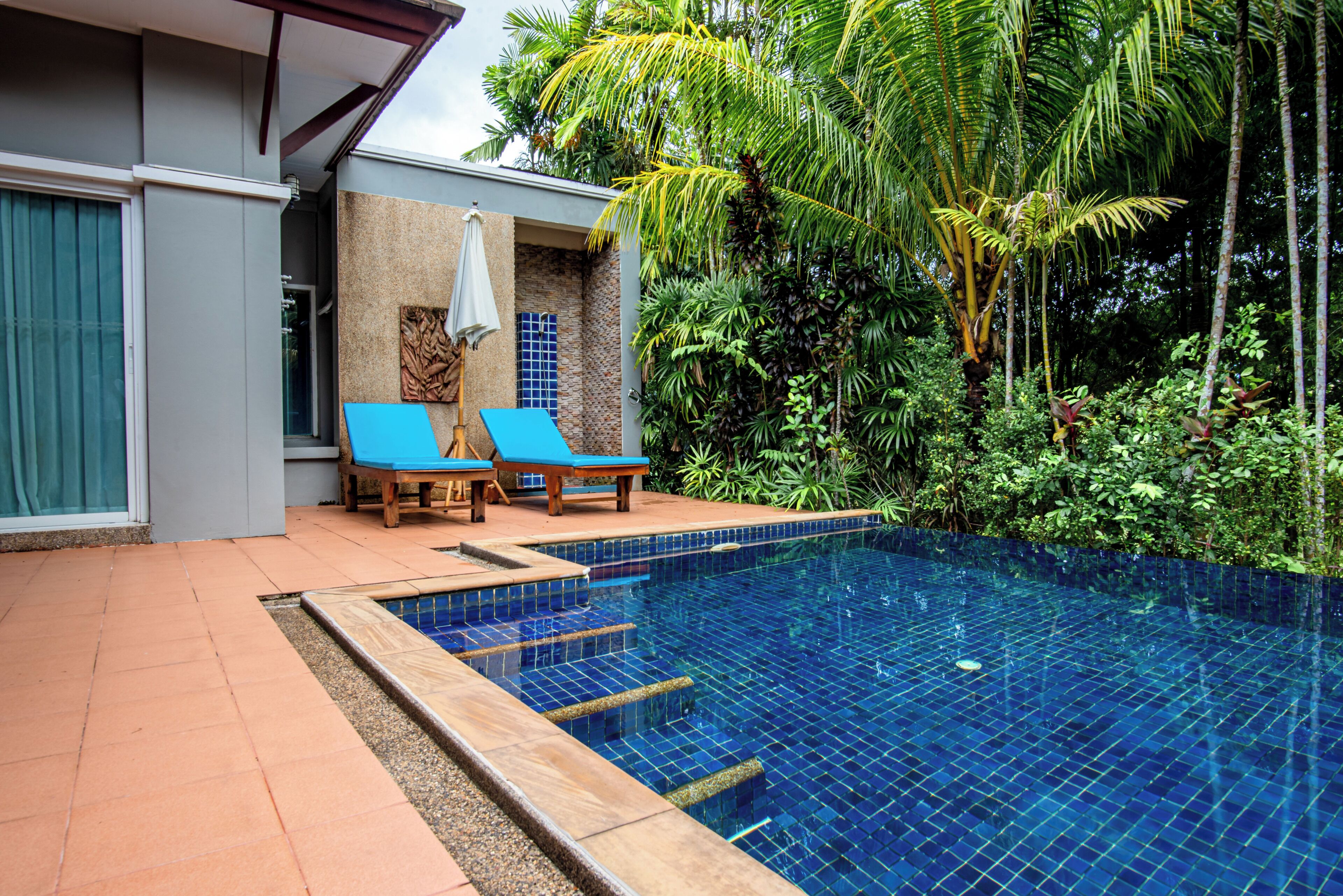 Colorful Pool Villa