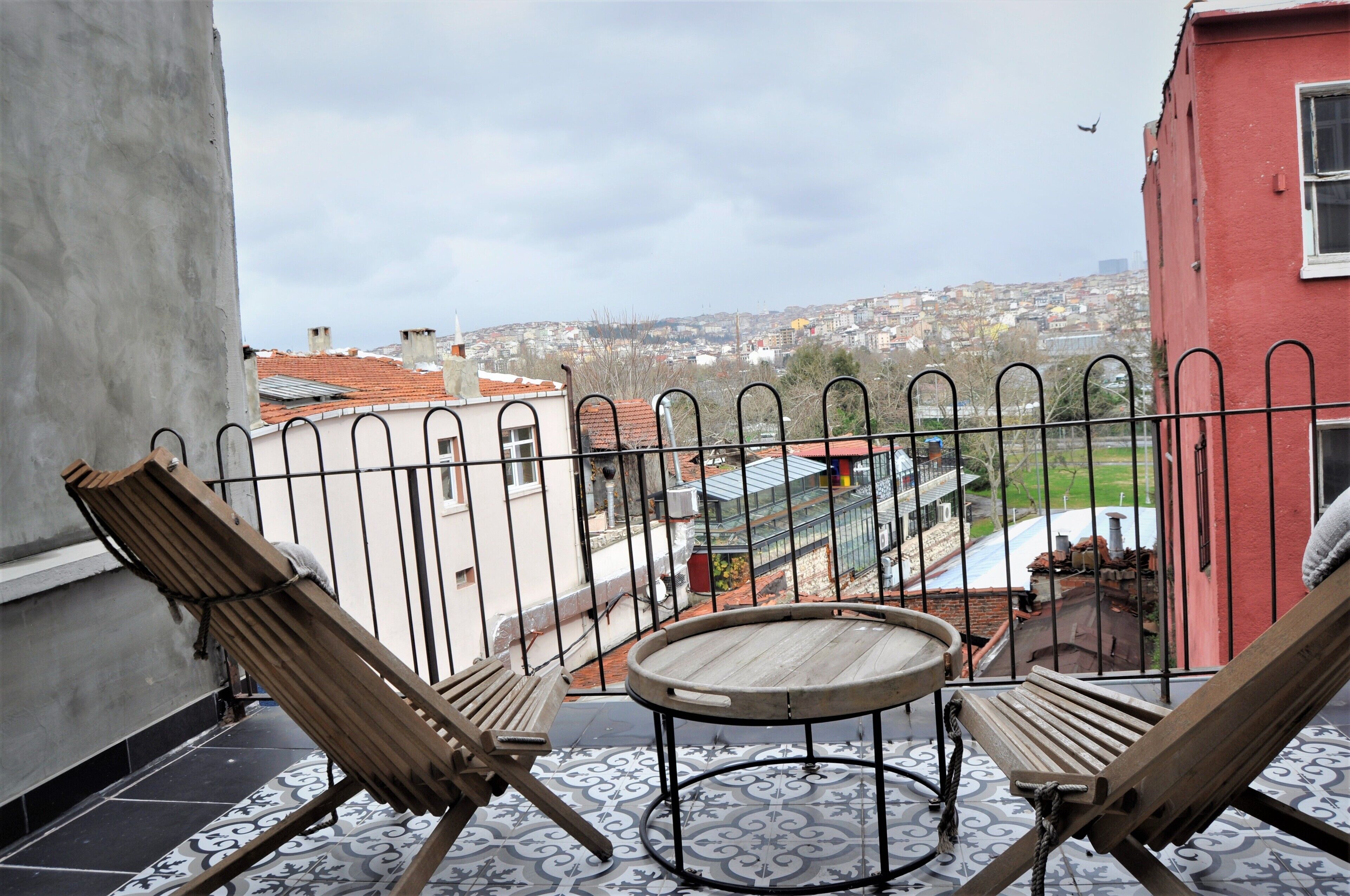 Rooftop Balat Rooms & Apartments Turkuaz Olive