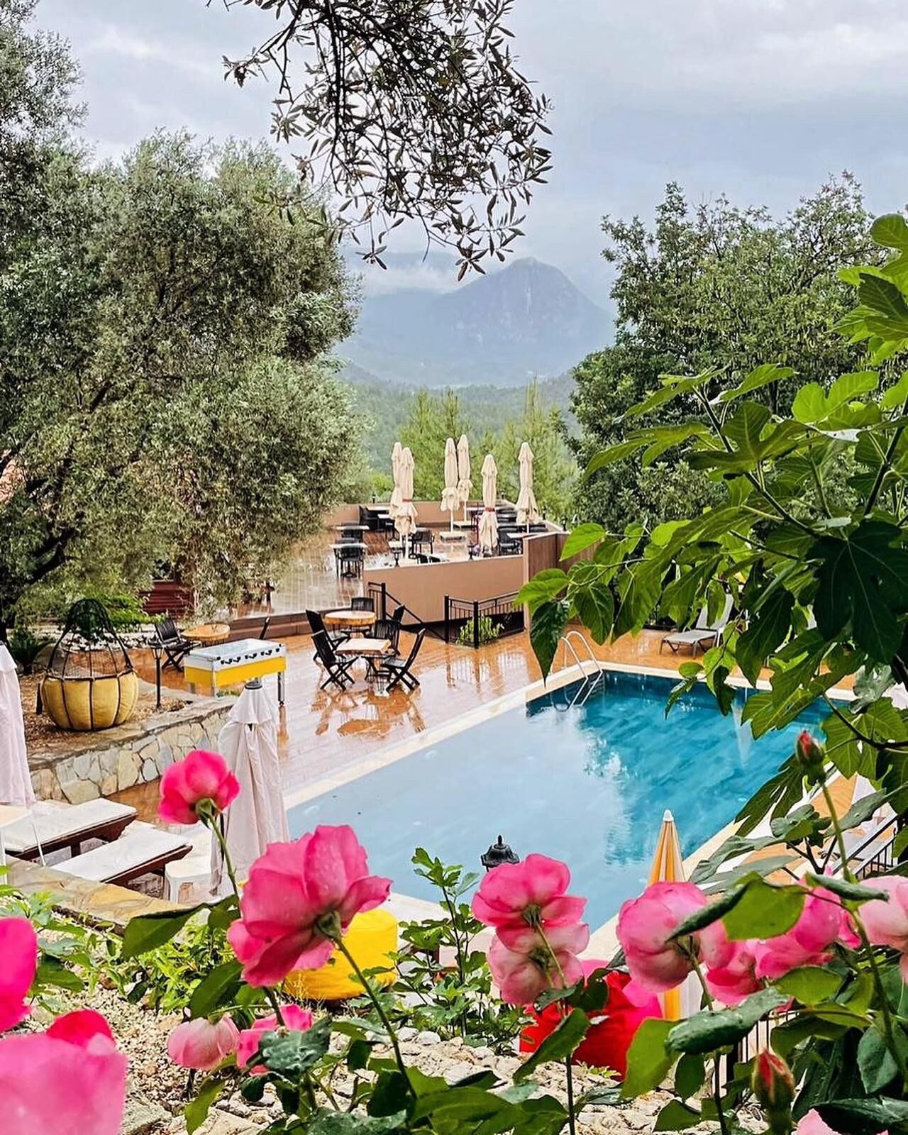 Antalya Bodrum Kayasi Dag Oteli
