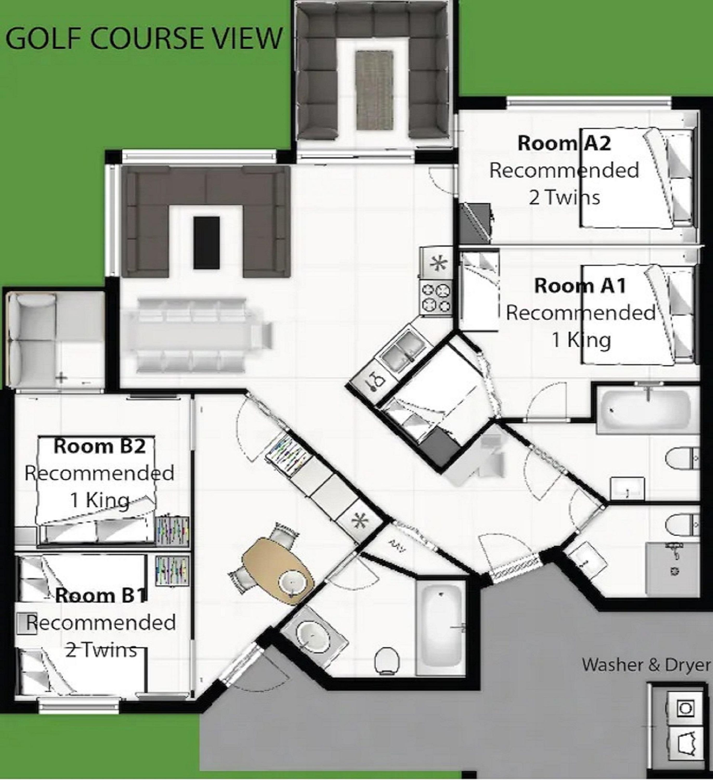 PGA Village 7 Room Golf Resort Villa by American Vacation Living