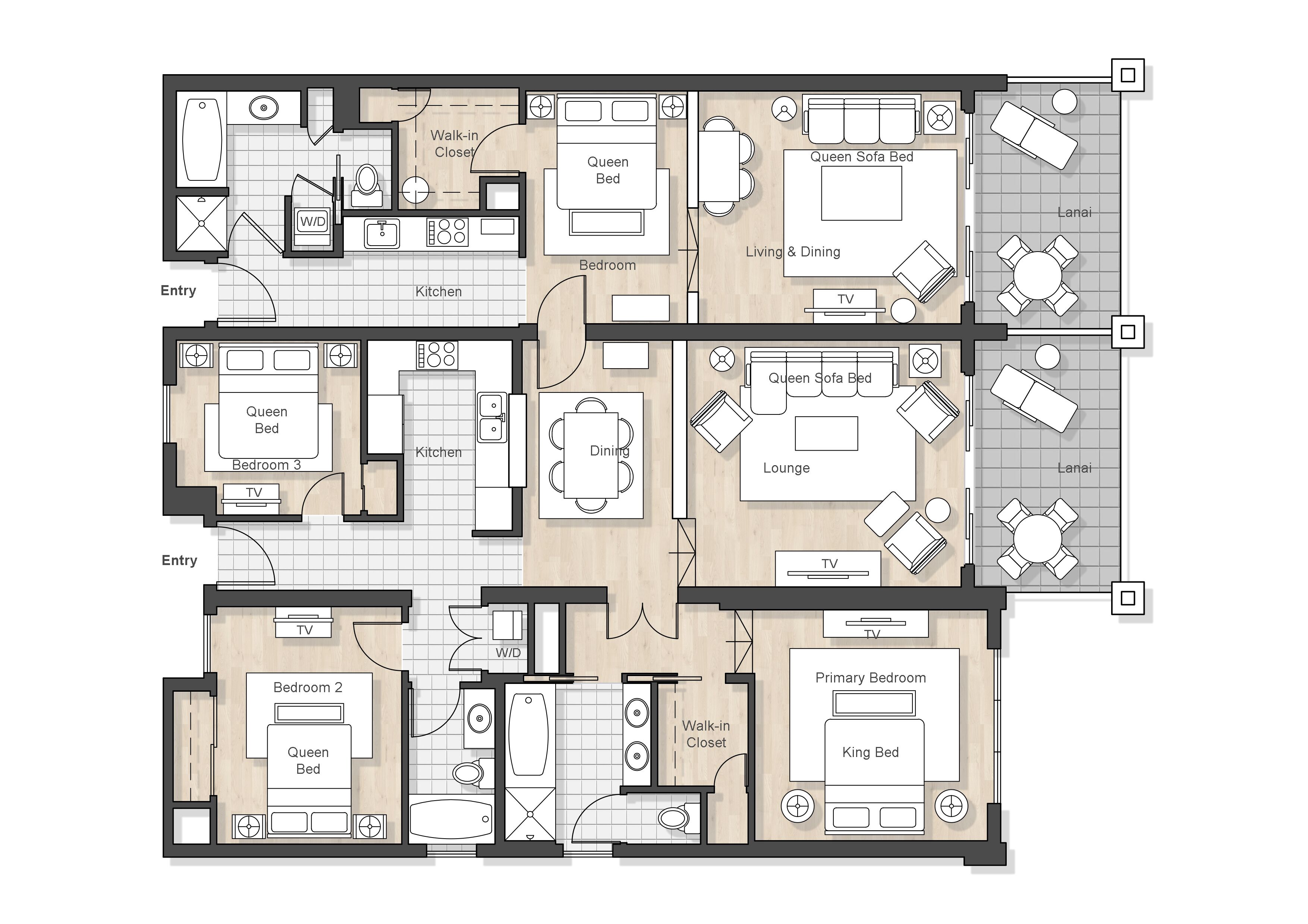 Ocean Bungalows At Turtle Bay Resort
