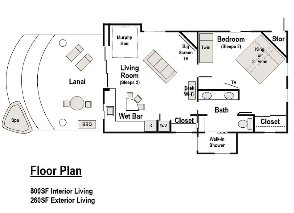 Villa Quatro and Hale Pinao