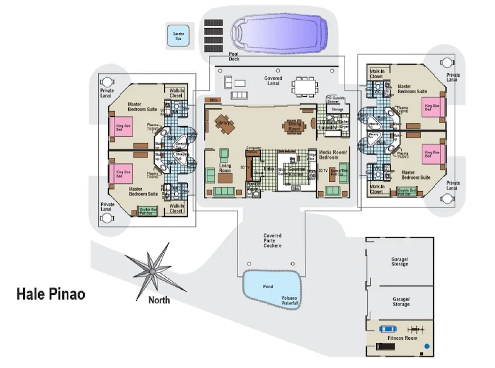 Villa Quatro and Hale Pinao