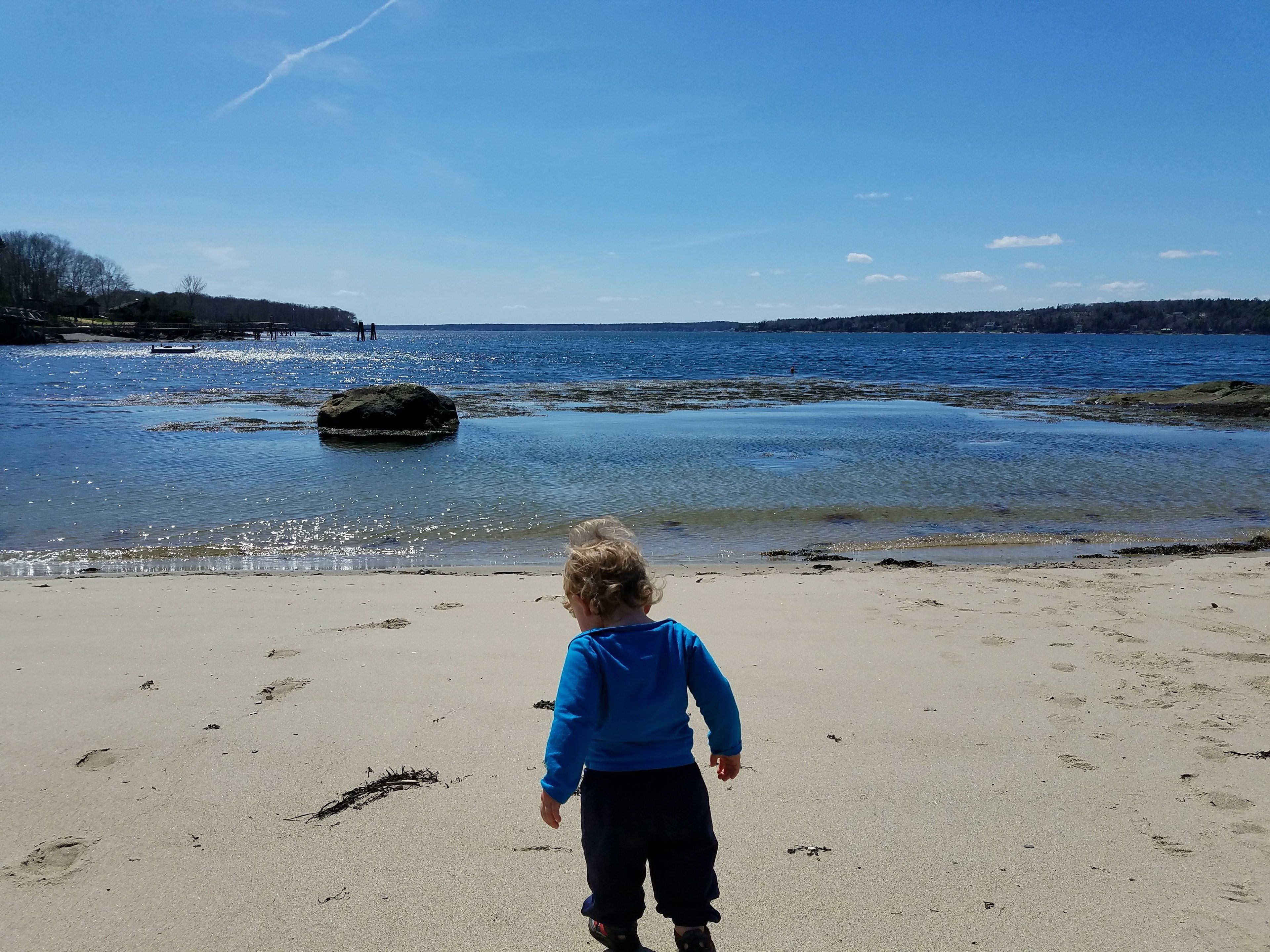 Sunset Beach on Linekin Bay