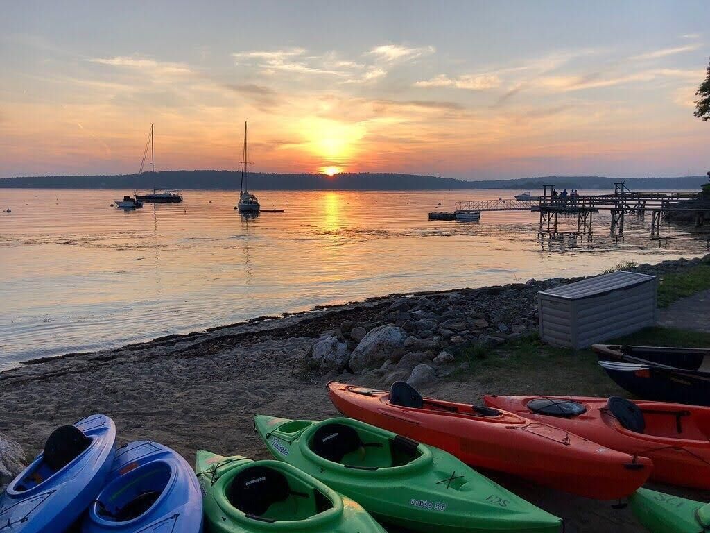 Sunset Beach on Linekin Bay
