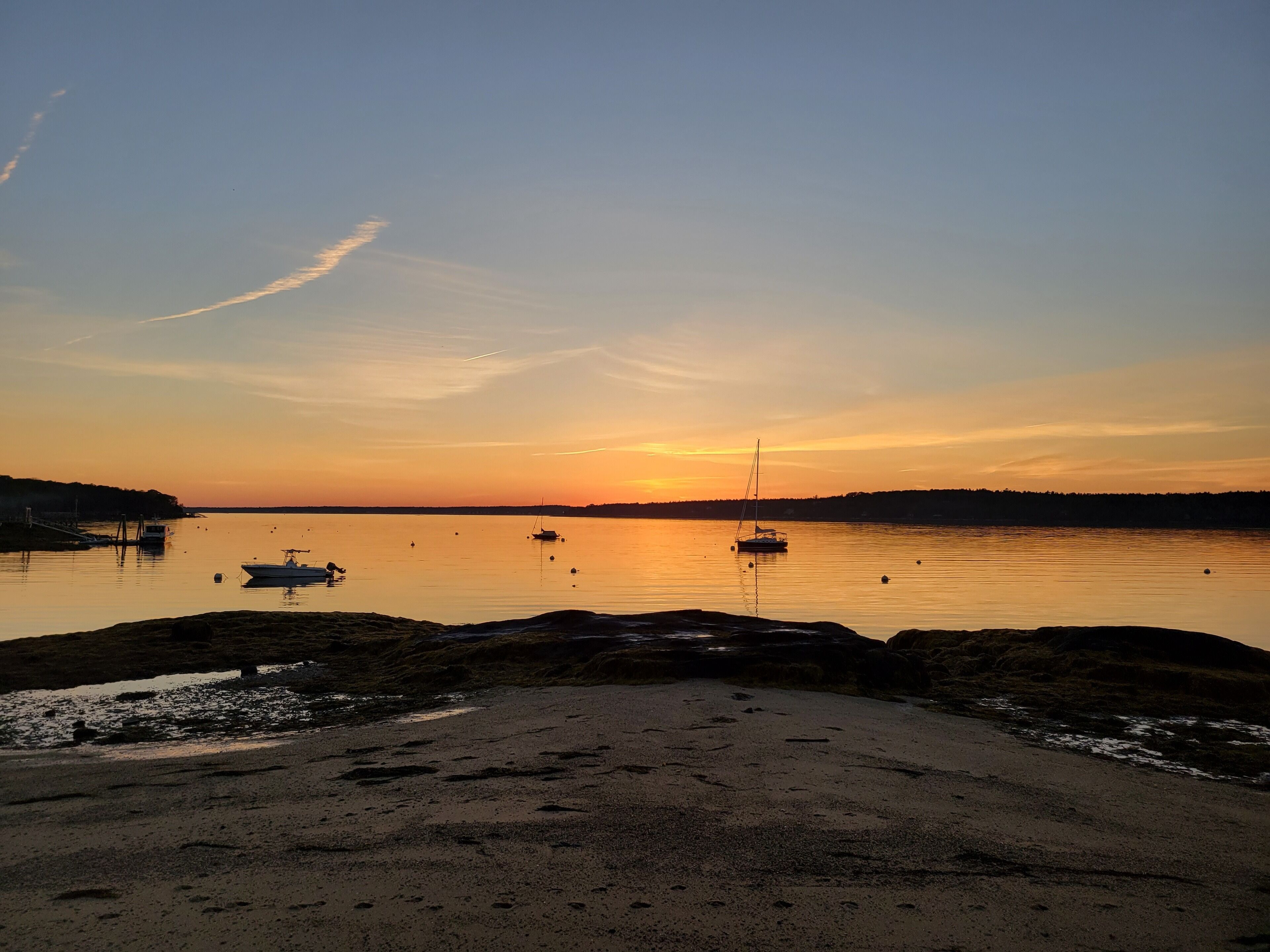 Sunset Beach on Linekin Bay