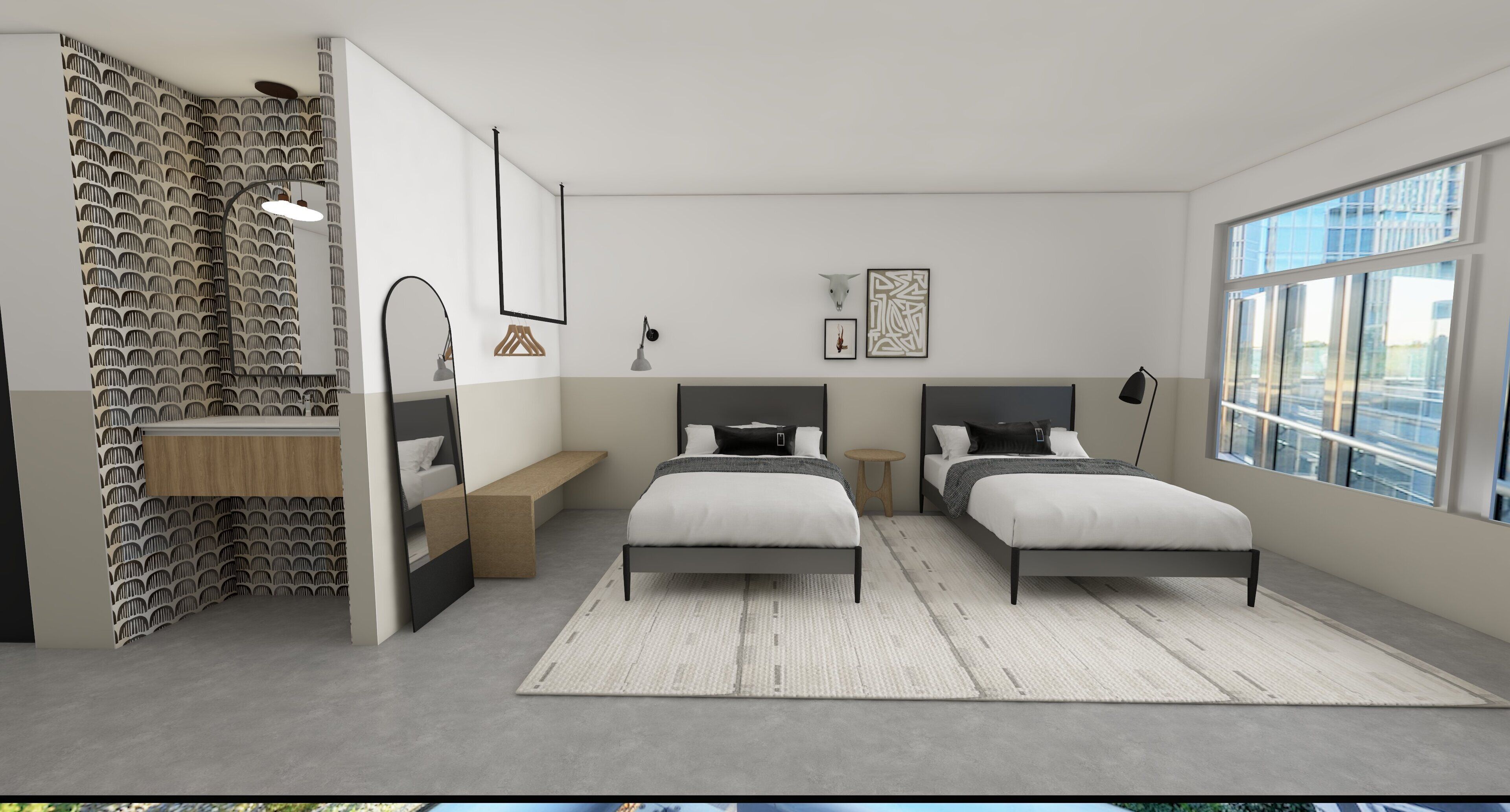 Arch + Cable Hotel