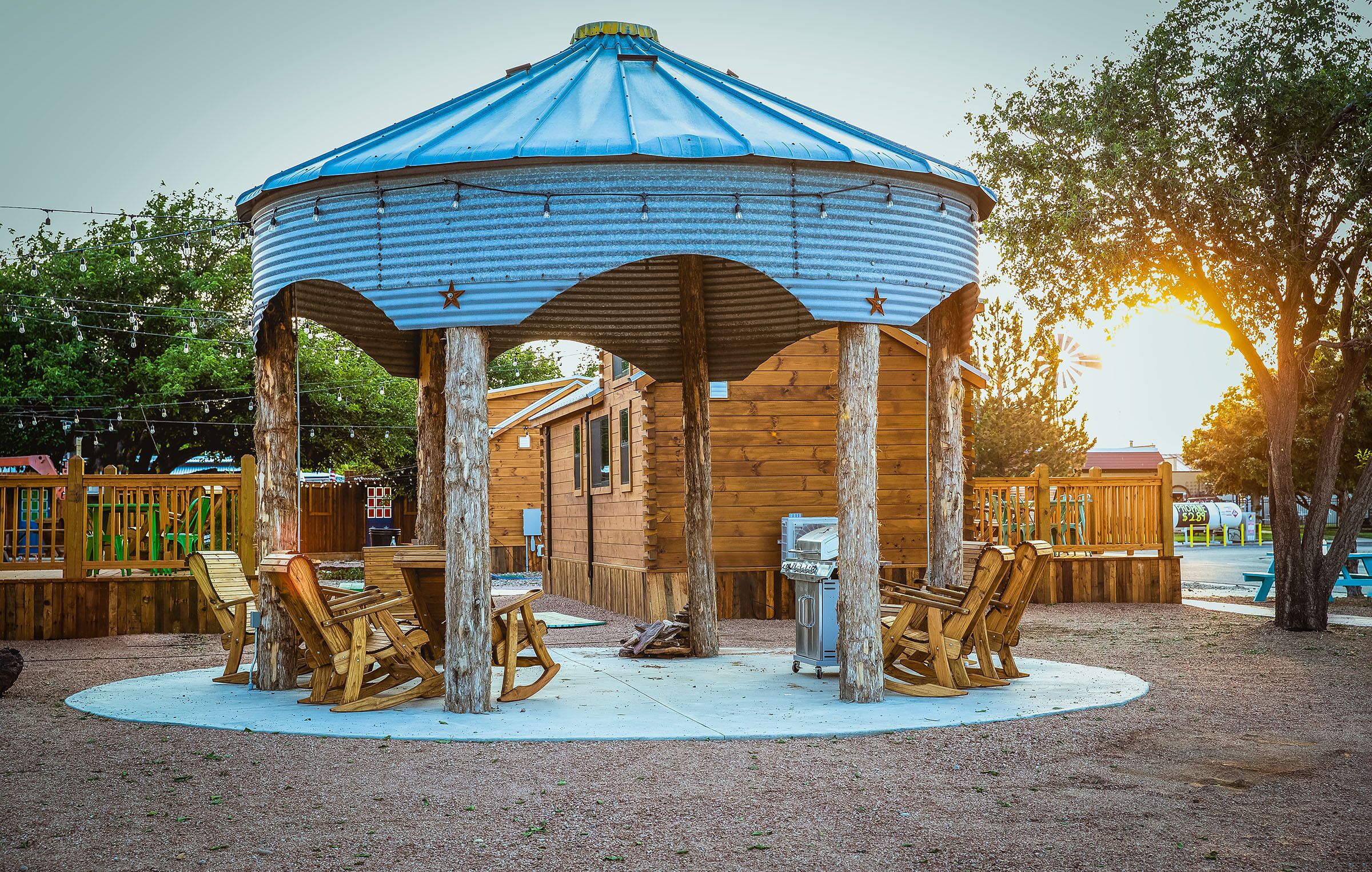 The Big Texan Cabins & Wagons