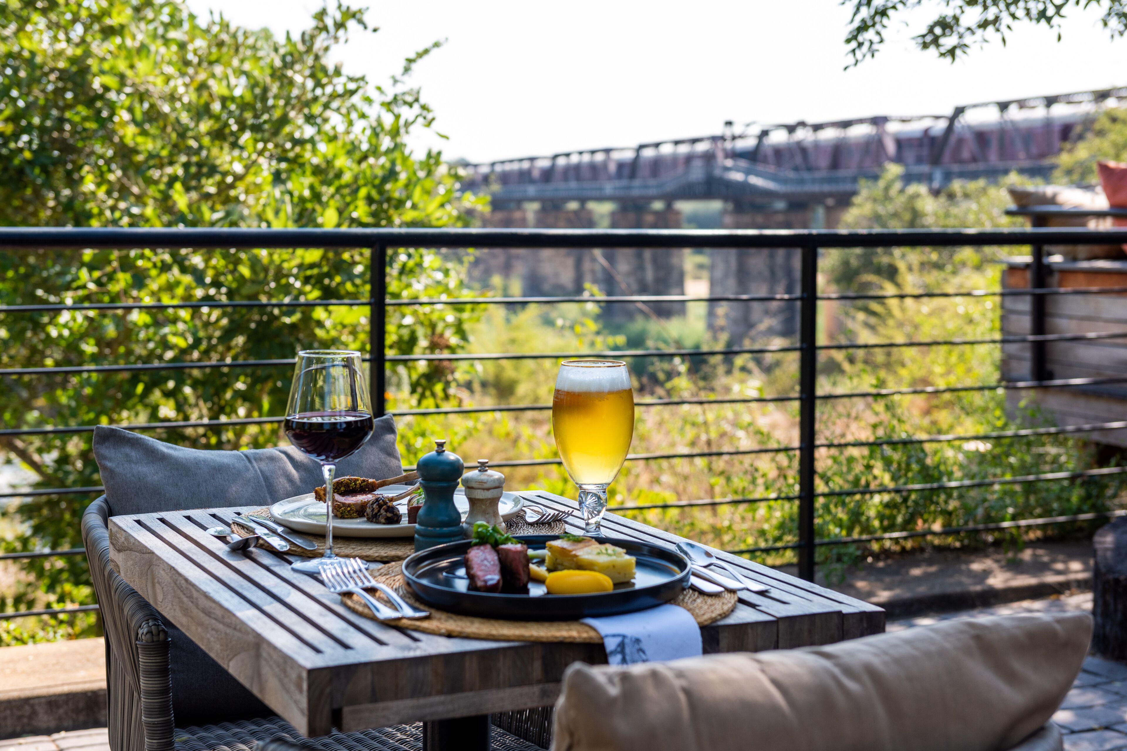 Kruger Shalati - Train on The Bridge & Garden Suites