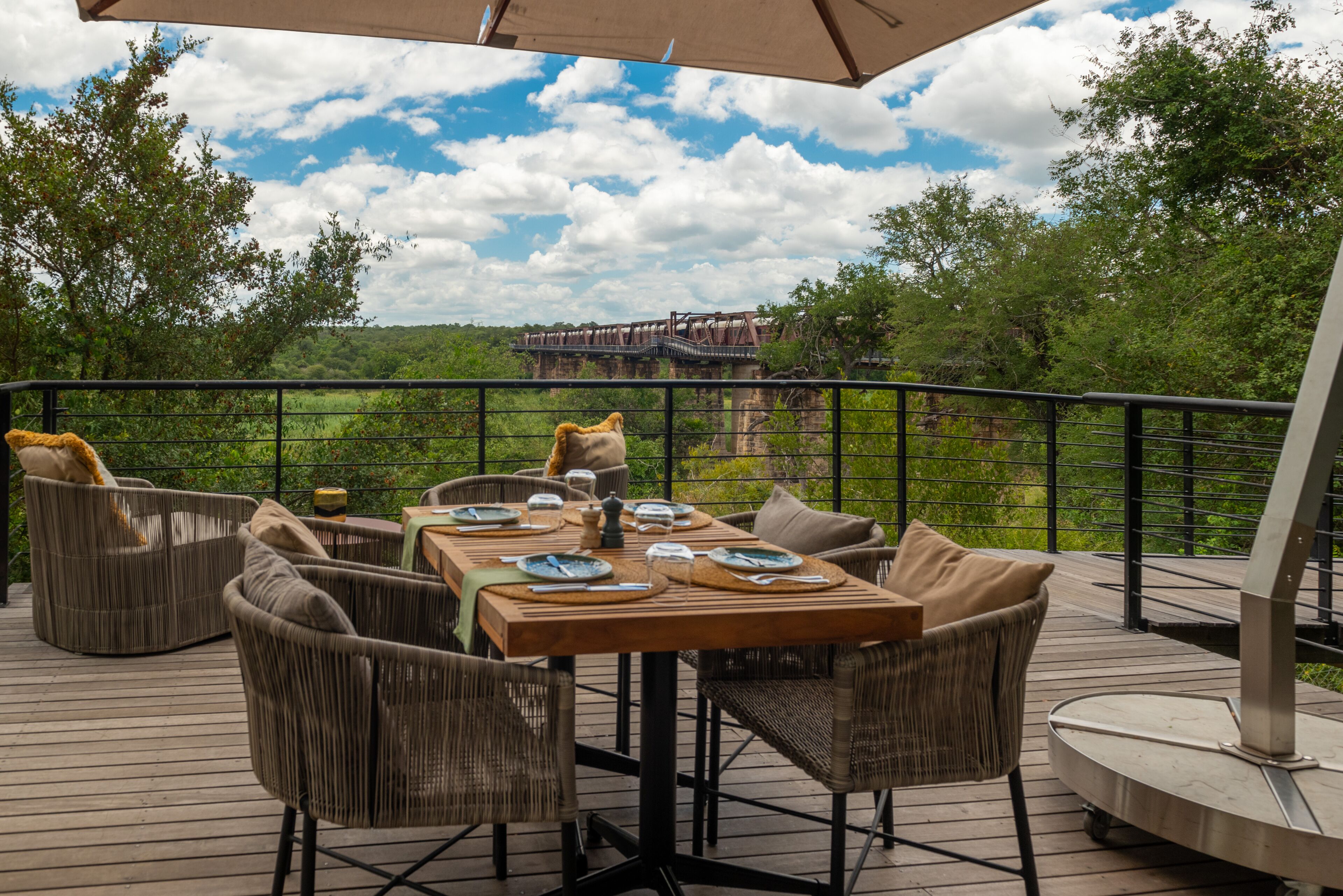 Kruger Shalati - Train on The Bridge & Garden Suites
