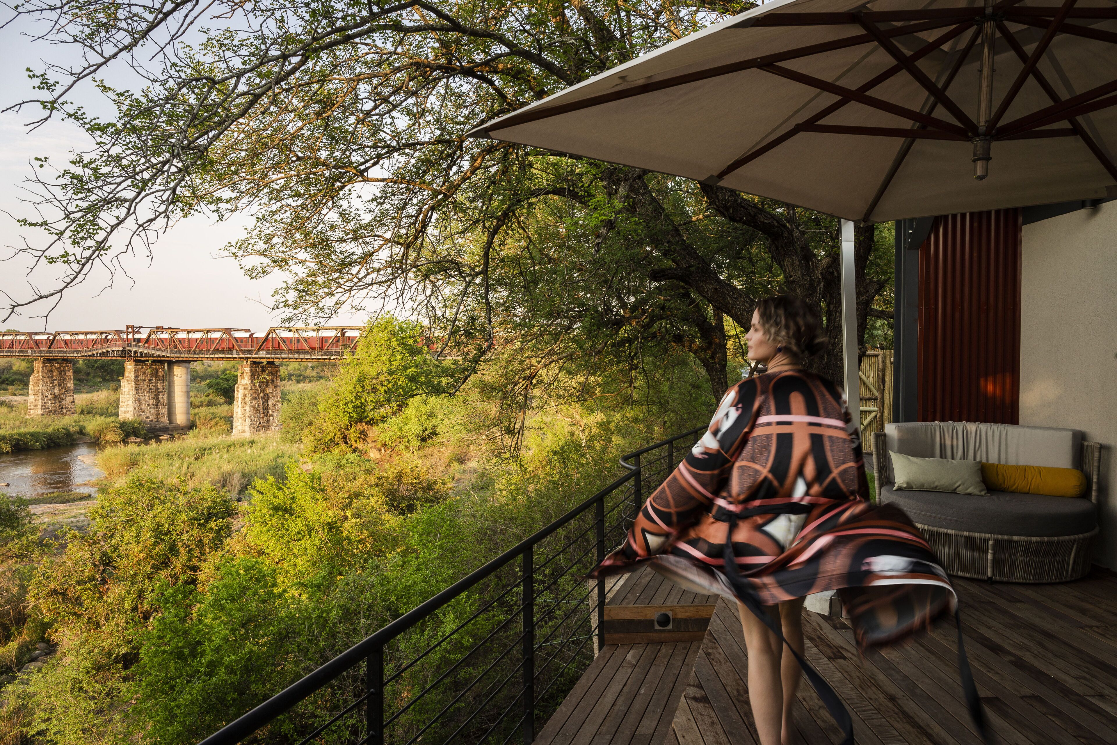 Kruger Shalati - Train on The Bridge & Garden Suites