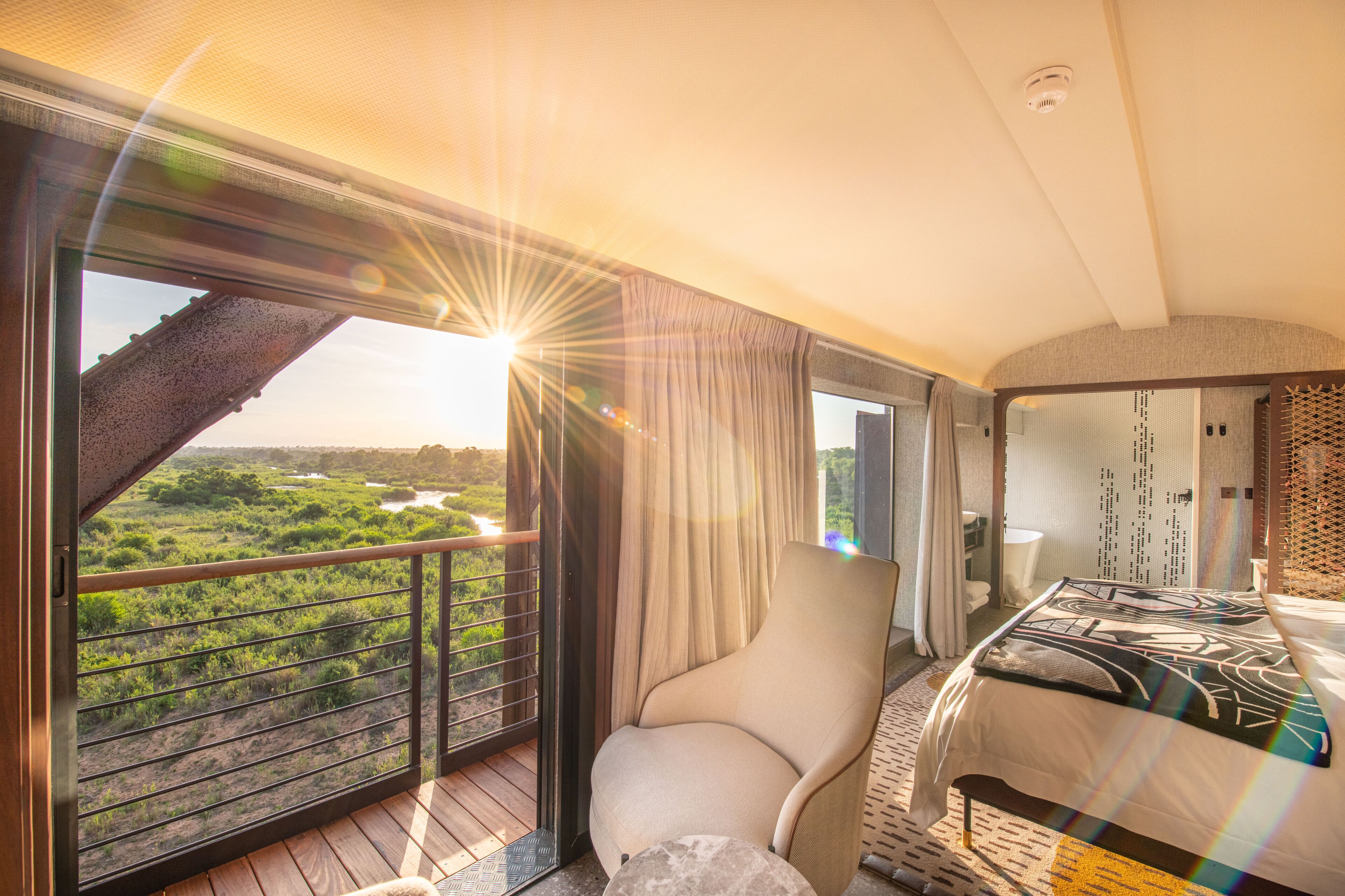 Kruger Shalati - Train on The Bridge & Garden Suites