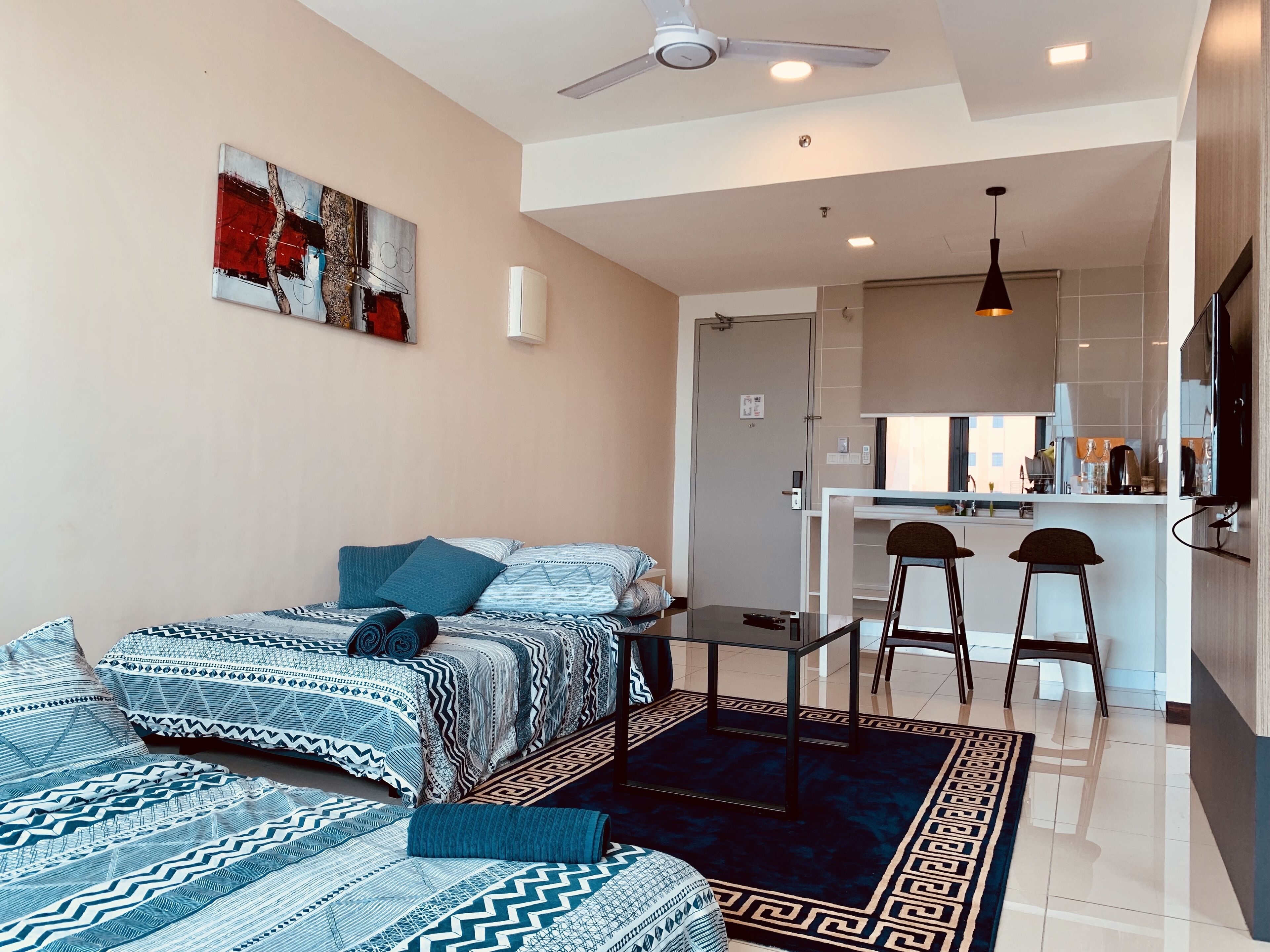 D'wharf Residence PD Waterfront Family Twin Suite by AirPlan