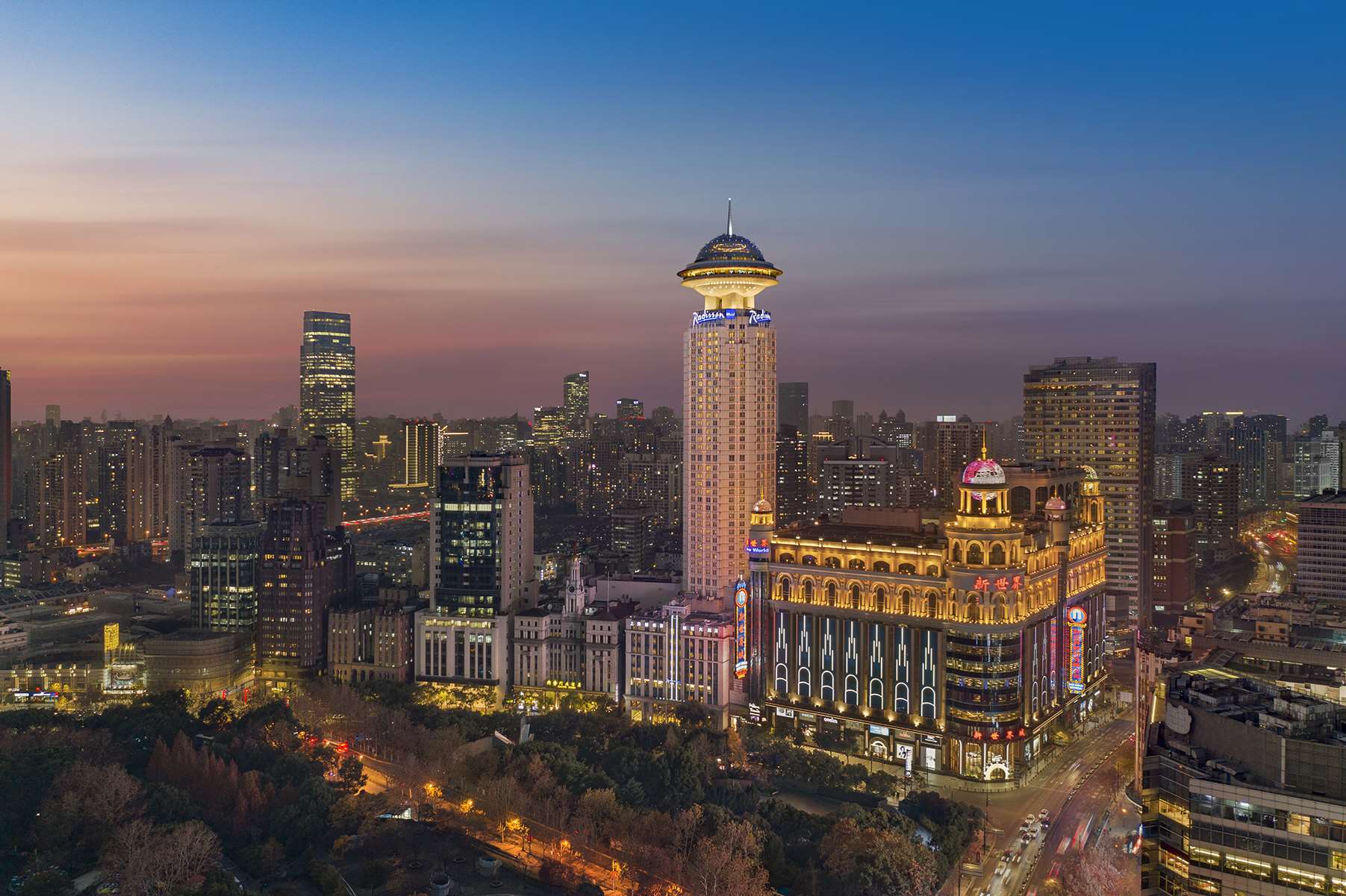 Radisson Blu Shanghai New World Radisson Blu Shanghai New World